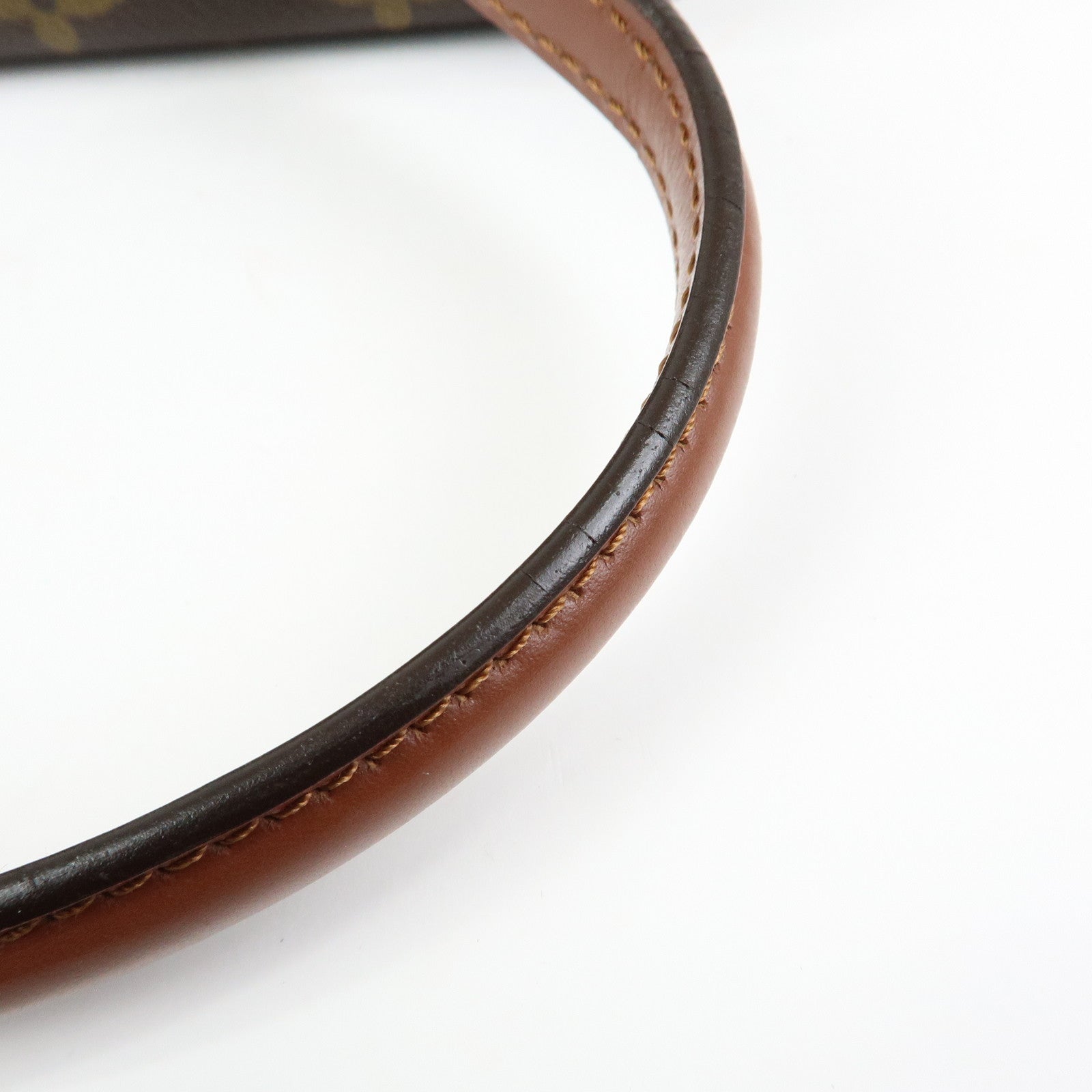 Louis Vuitton Monogram Concorde Hand Bag Brown M51190