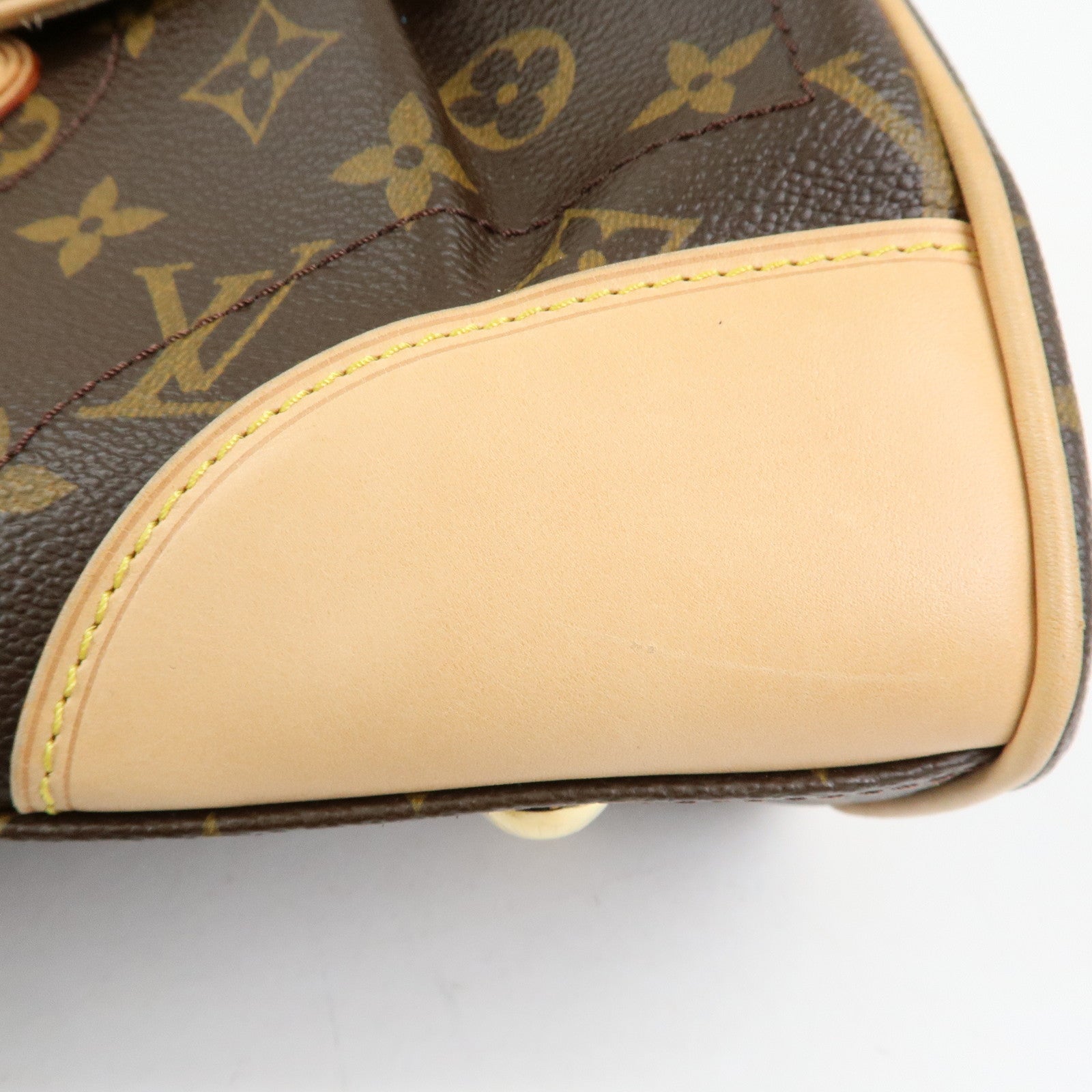 Louis Vuitton Monogram Beverly MM Shoulder Hand Bag Brown M40121