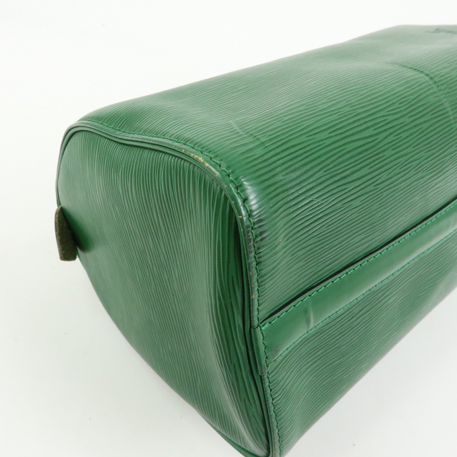 Louis Vuitton Epi Speedy 25 Hand Bag Boston Bag Borneo Green M43014