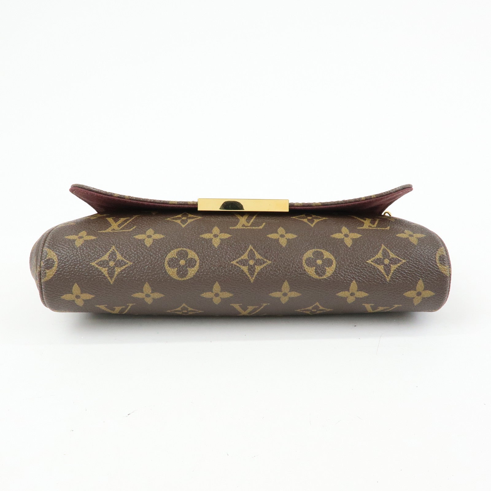 Louis Vuitton Monogram Favorite MM Shoulder Bag Brown M40718