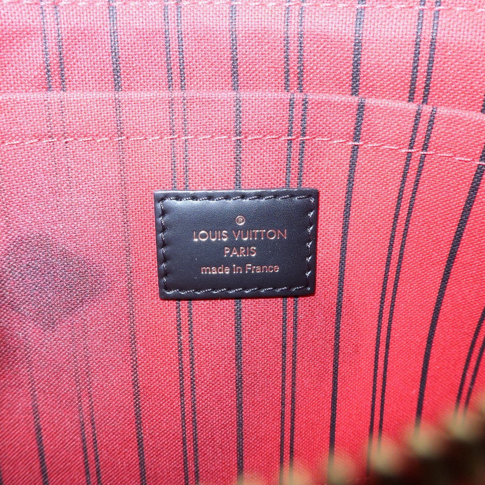 Louis Vuitton Monogram LV World Tour Pouch for Neverfull Brown MM
