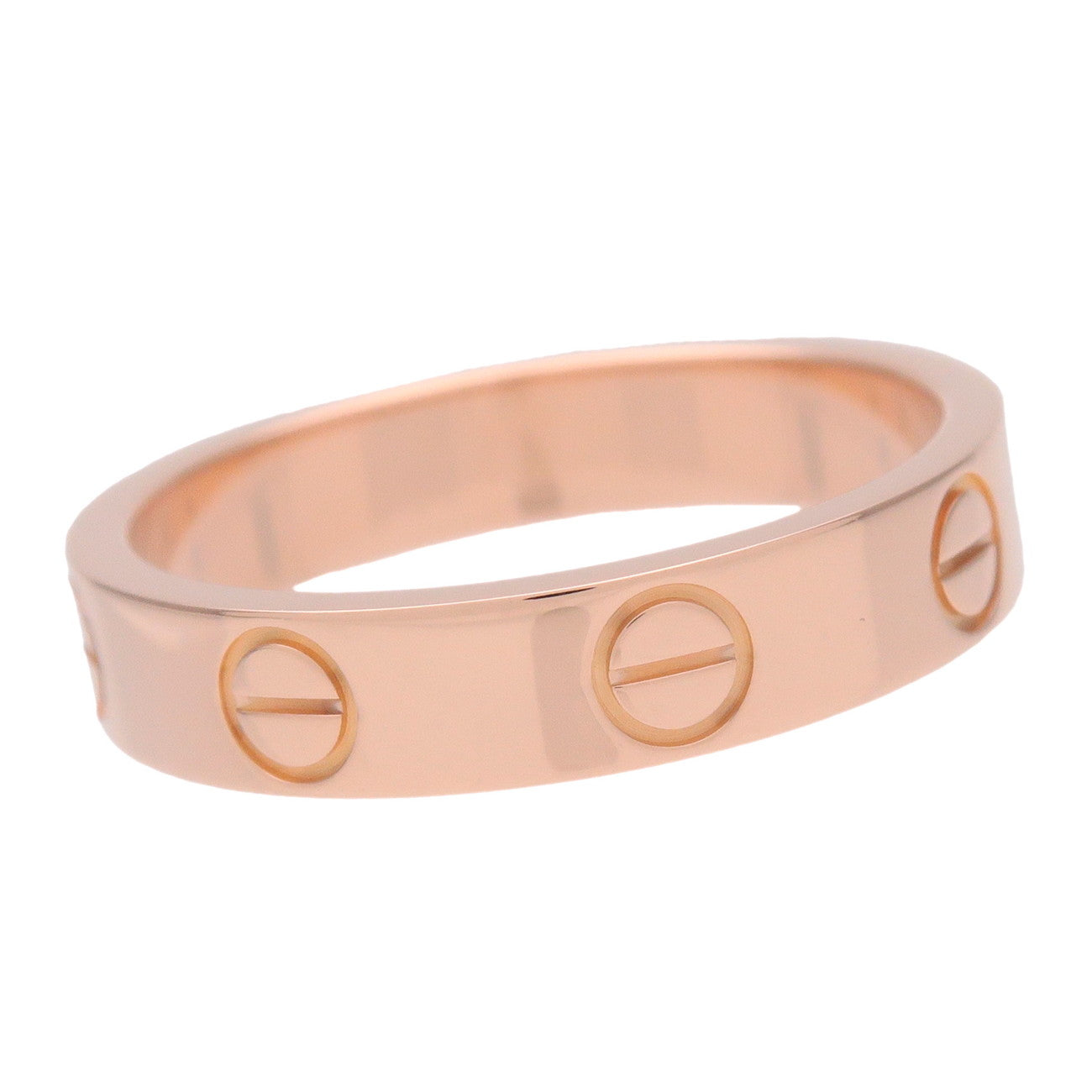 Cartier Mini Love Ring #49 K18 750PG Rose Gold US5 EU49 HK10.5
