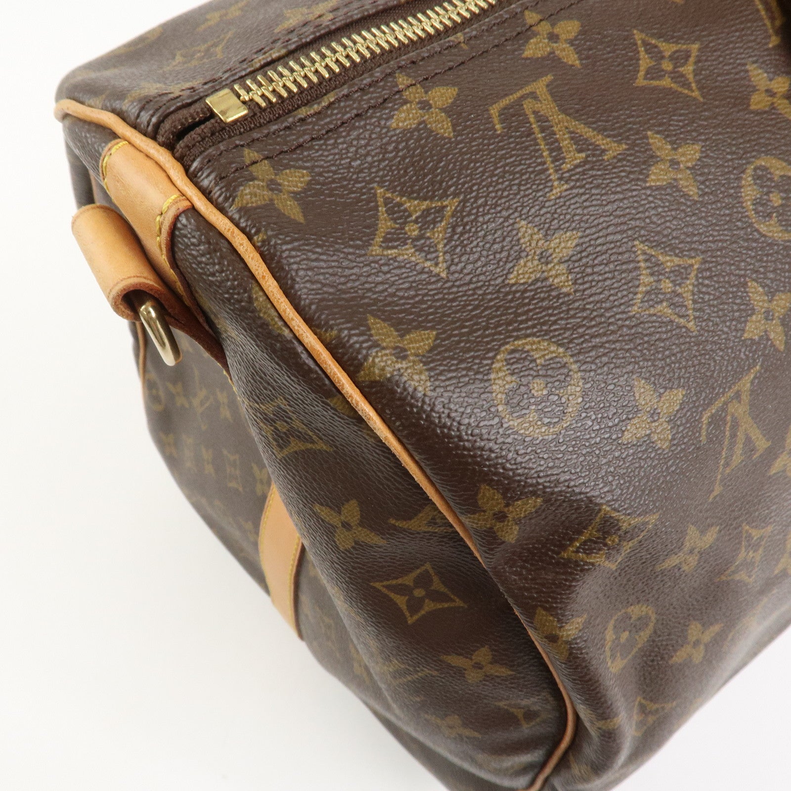 Louis Vuitton Monogram Keep All Bandouliere 60 Boston Bag M41412
