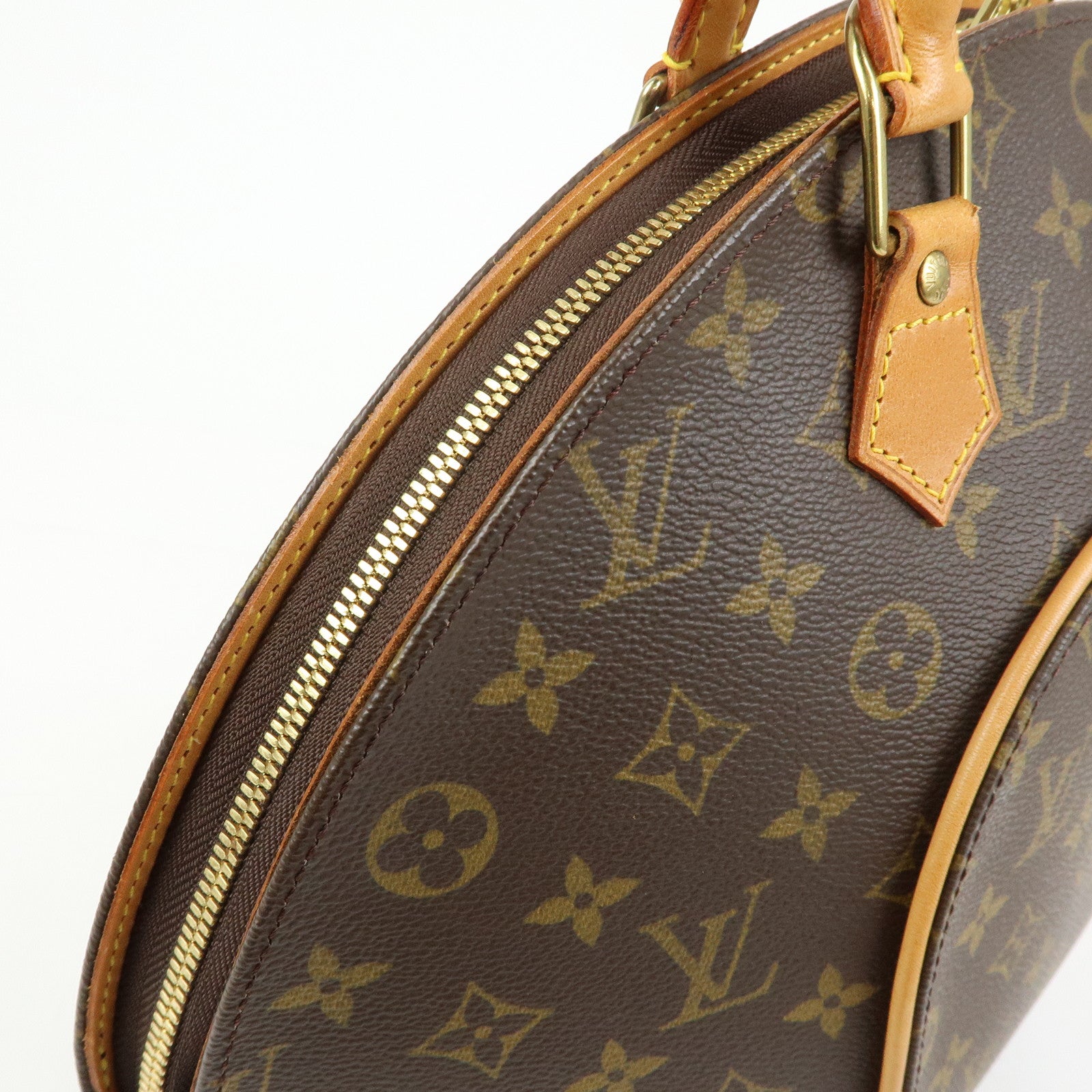 Louis Vuitton Monogram Ellipse MM Hand Bag Brown M51126