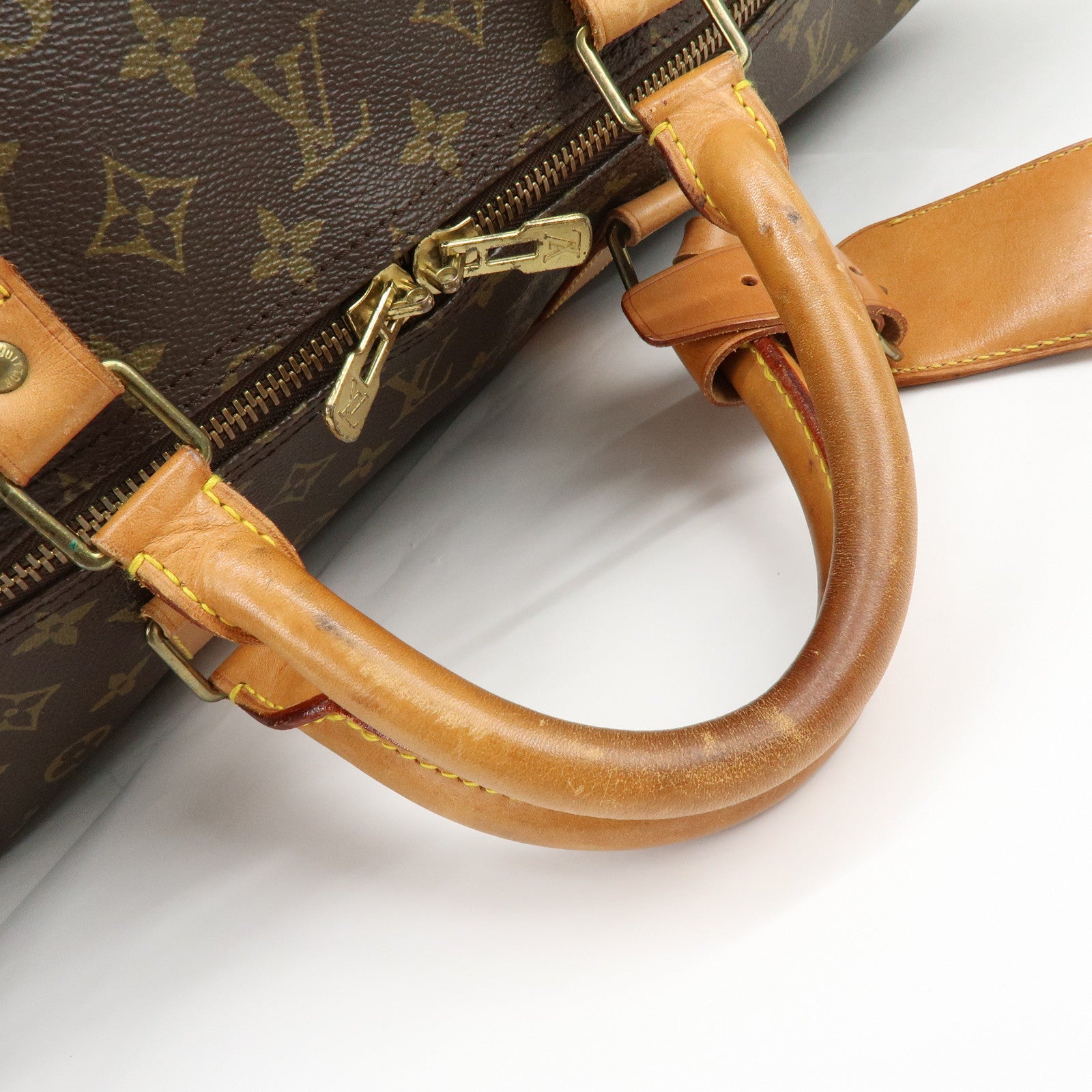 Louis Vuitton Monogram Keep All Bandouliere 60 Boston Bag M41412