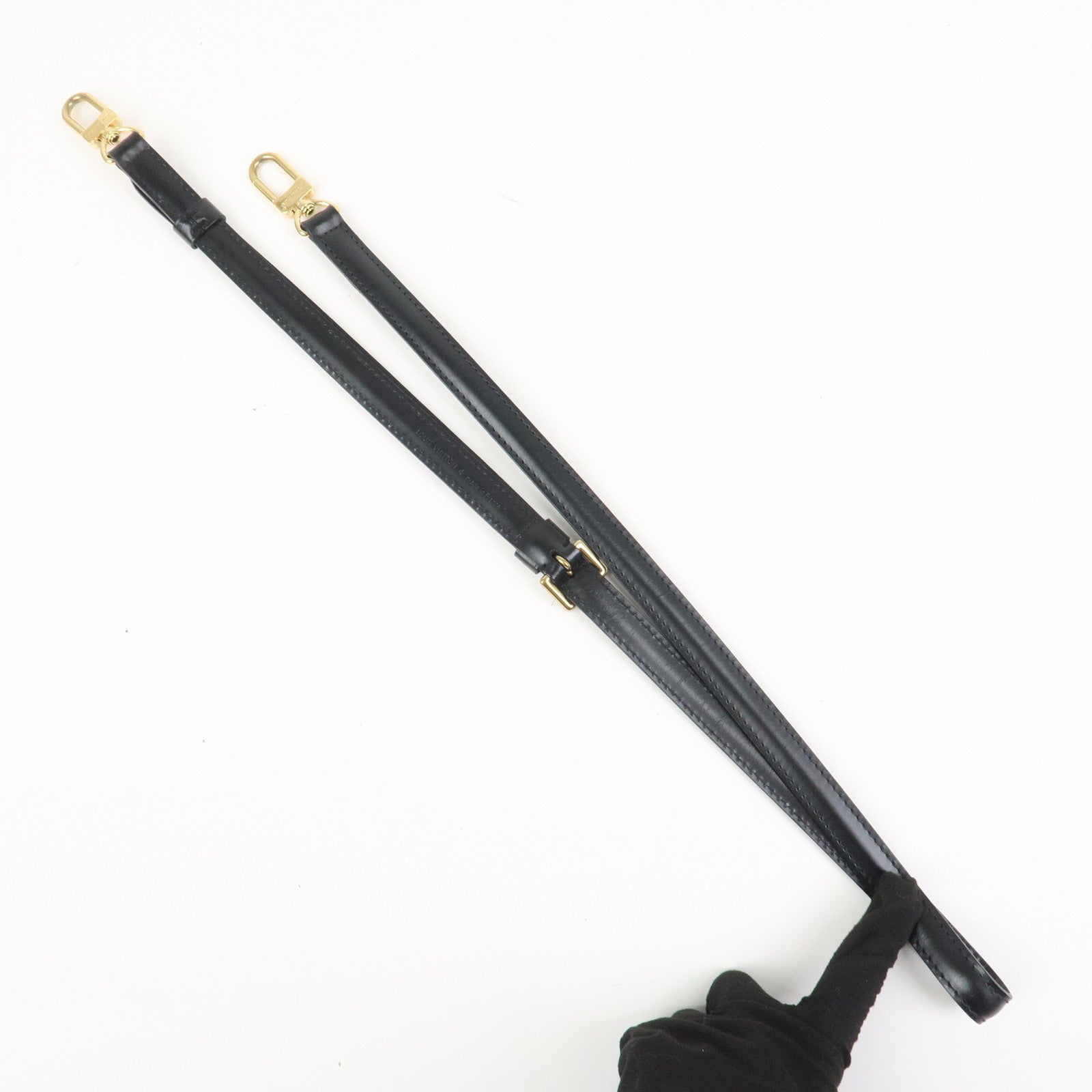 Louis Vuitton Adjustable Shoulder Strap For Epi Bags Noir Black