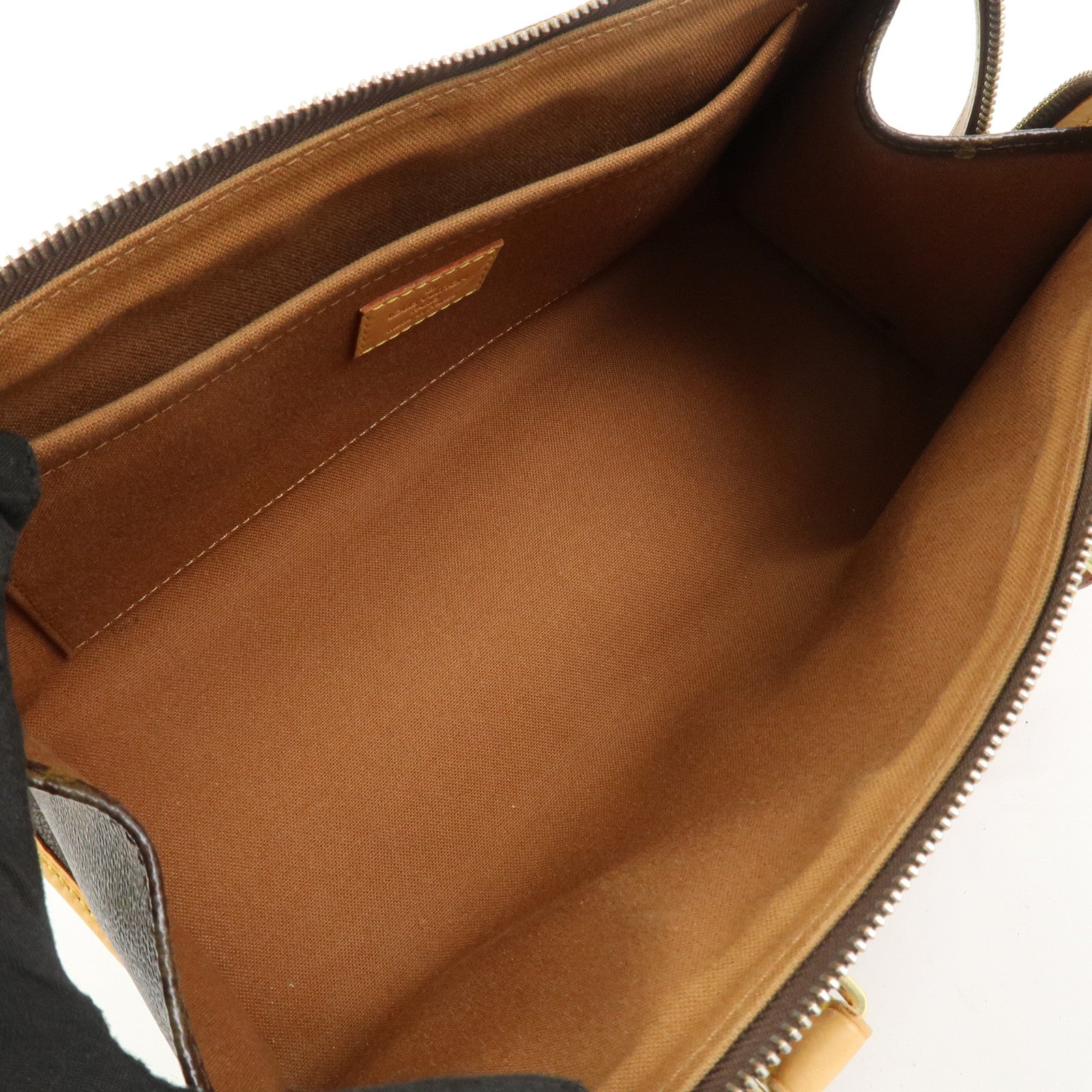 Louis Vuitton Monogram Popincourt Hand Bag Brown M40009