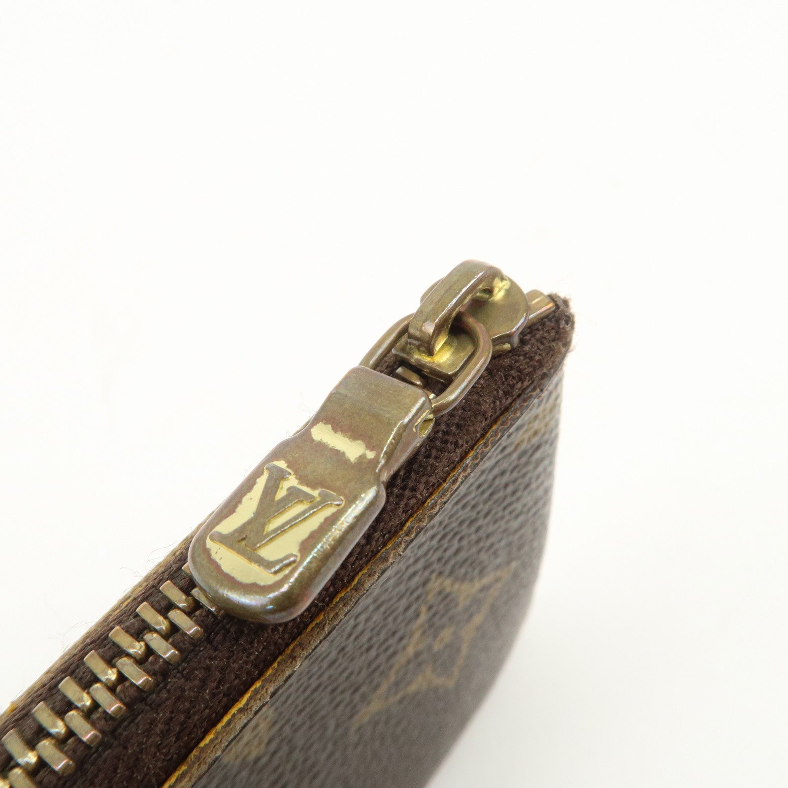 Louis Vuitton Monogram Groom Pochette Cles Coin Case M60033