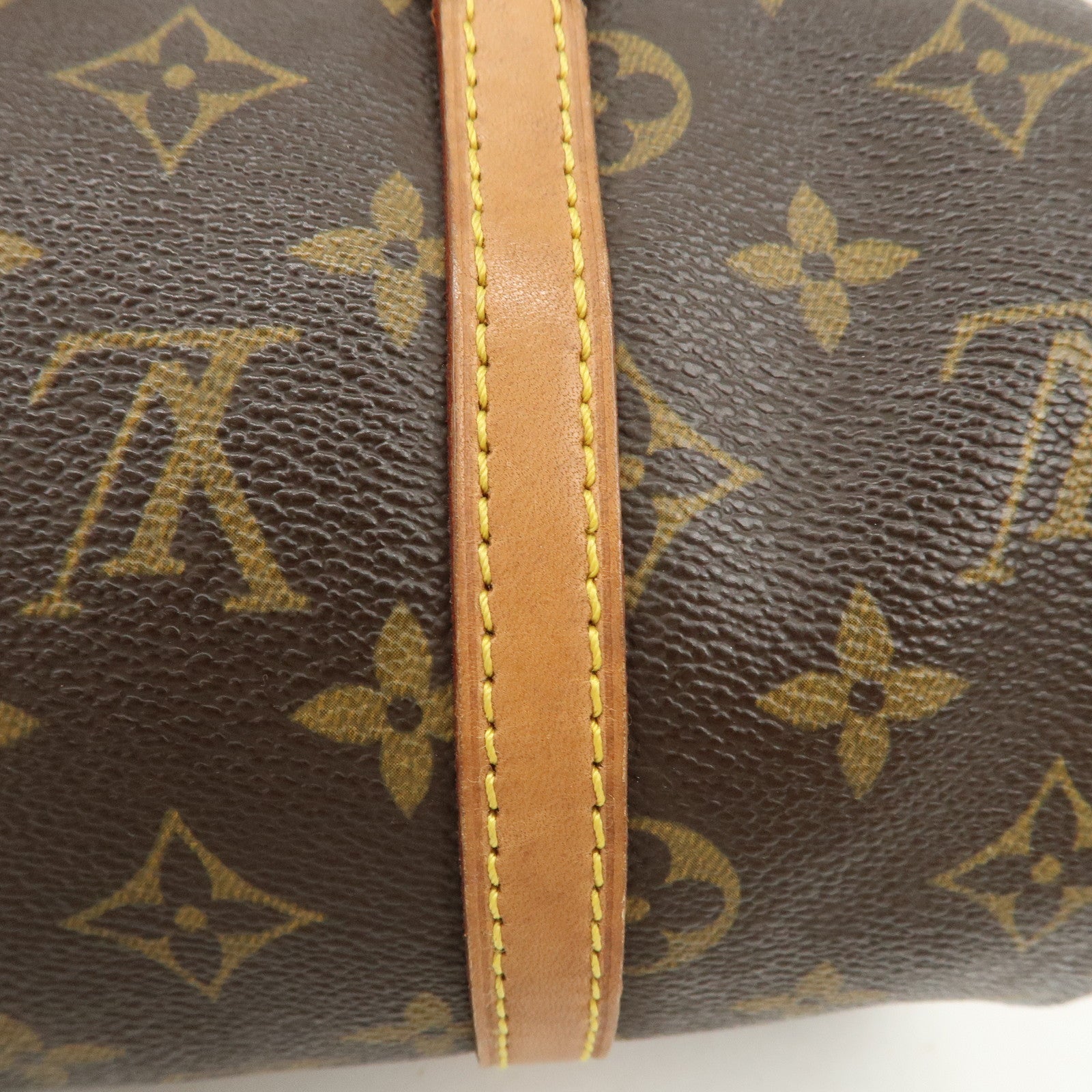 Louis Vuitton Monogram Papillon 26 Hand Bag Brown M51386