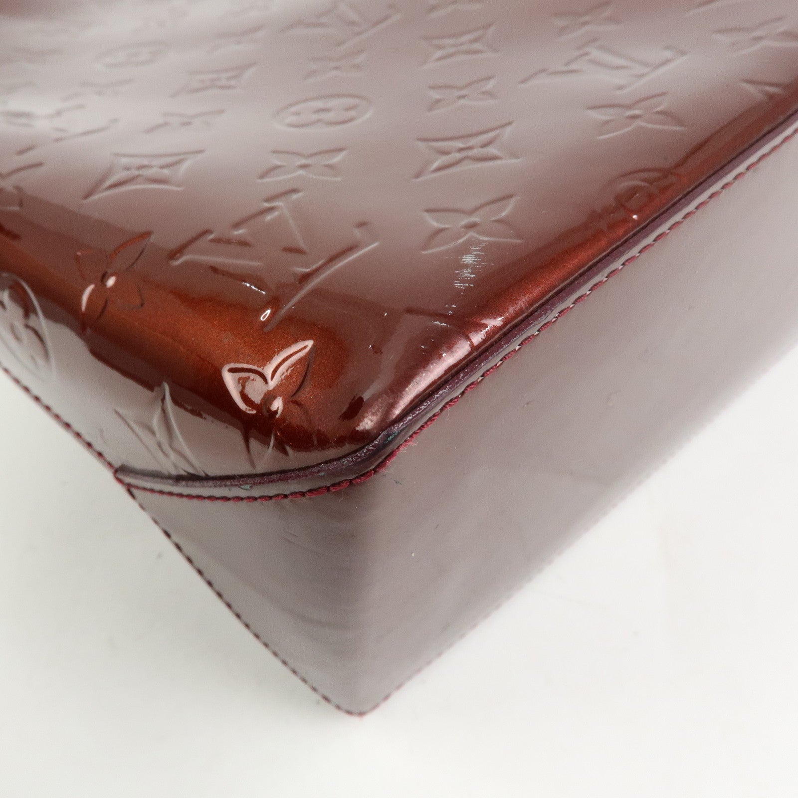 Louis Vuitton Monogram Vernis Leather Wilshire MM Tote Bag M91646