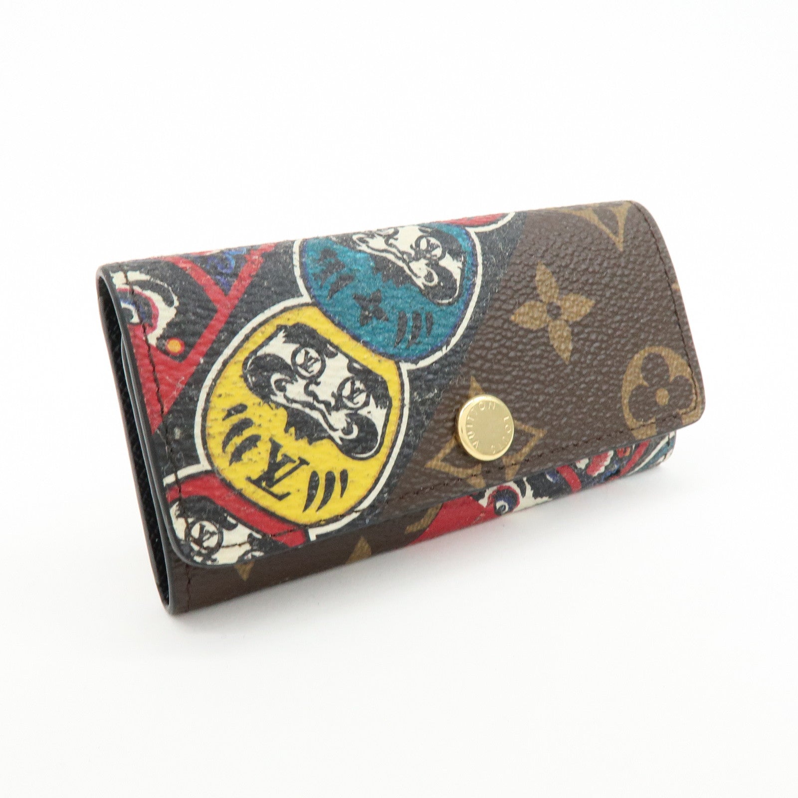Louis Vuitton Yamamoto Kansai Monogram Multiclés 4 Key Case M67252