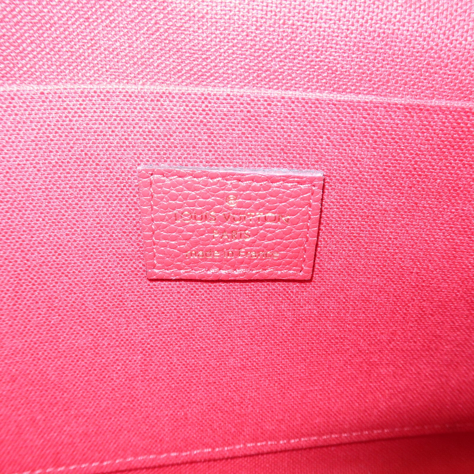 Louis Vuitton Monogram Empreinte Felicie Chain Shoulder Bag M63700 Used