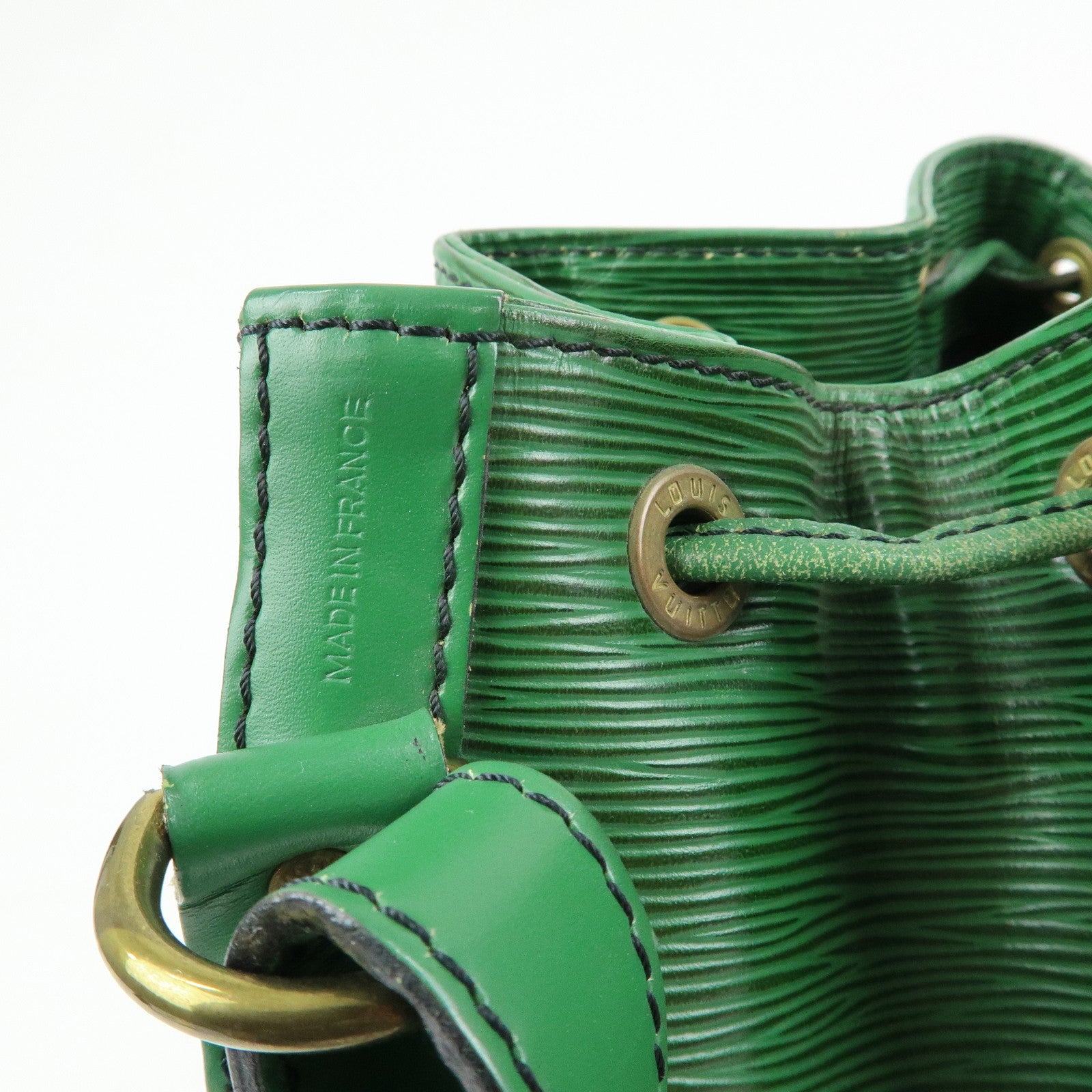 Louis Vuitton Epi Petit Noe Shoulder Bag Borneo Green M44104