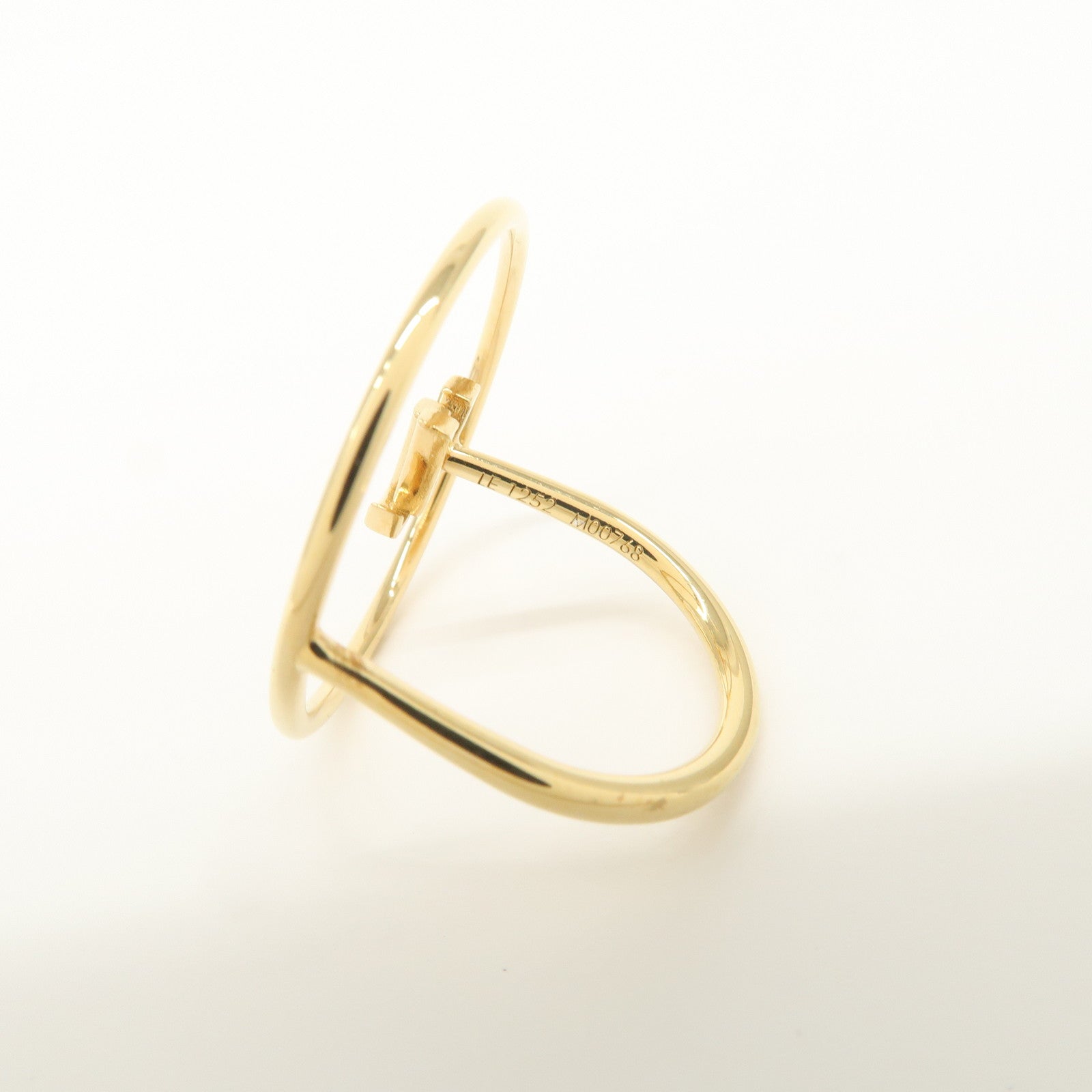 Louis Vuitton LV Eclipse Metal Ring Zipang Gold M00768