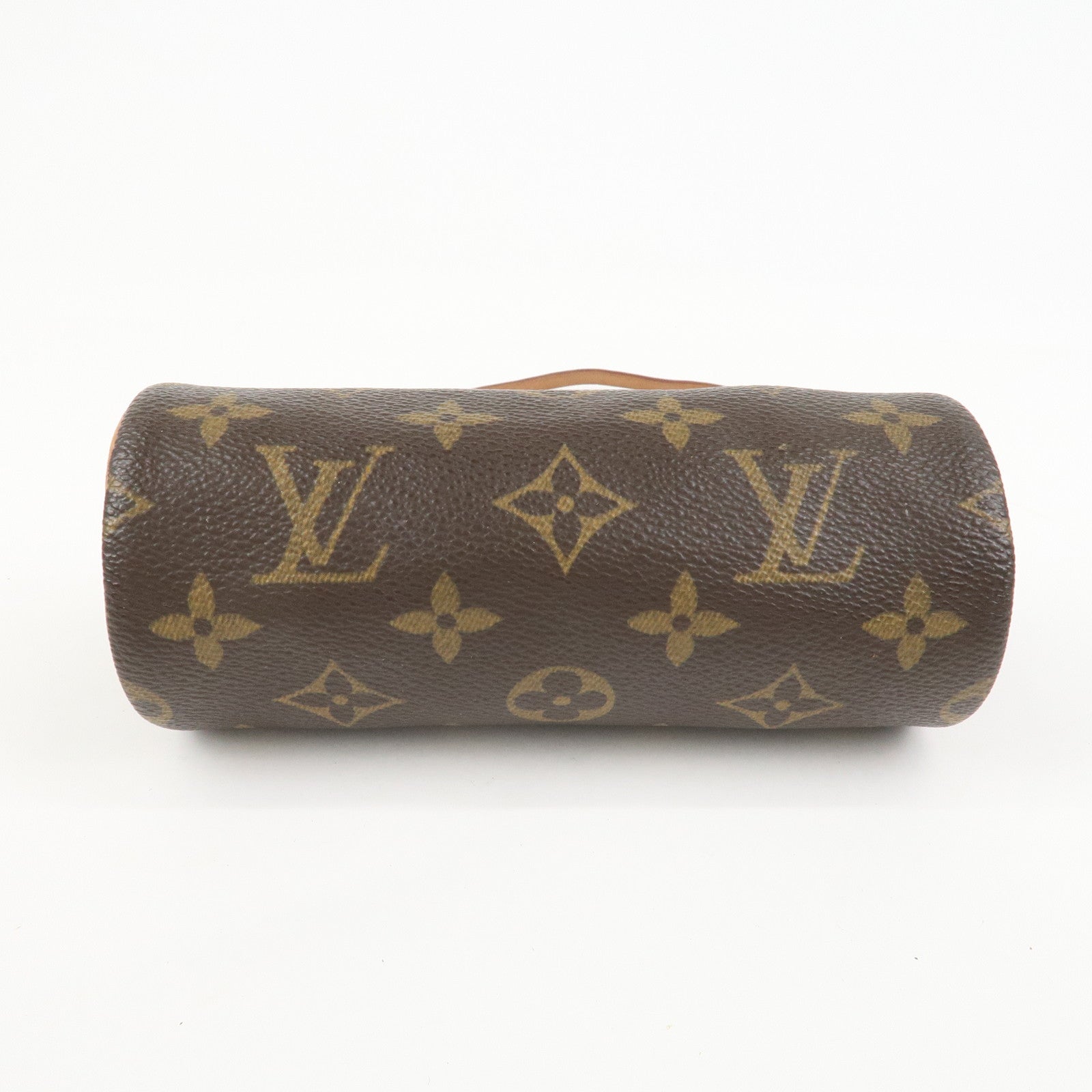 Louis Vuitton Monogram Mini Pouch for Papillon Bag New Style Brown