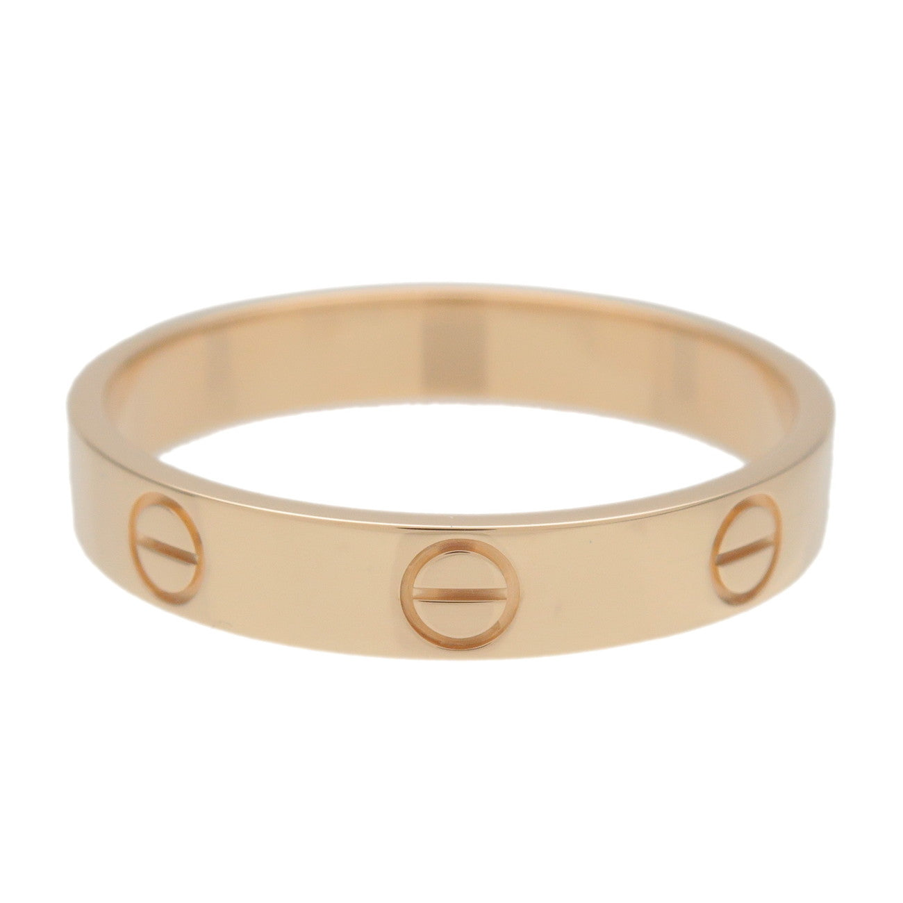 Cartier Mini Love Ring #58 K18YG 750YG Yellow Gold US8.5 EU58