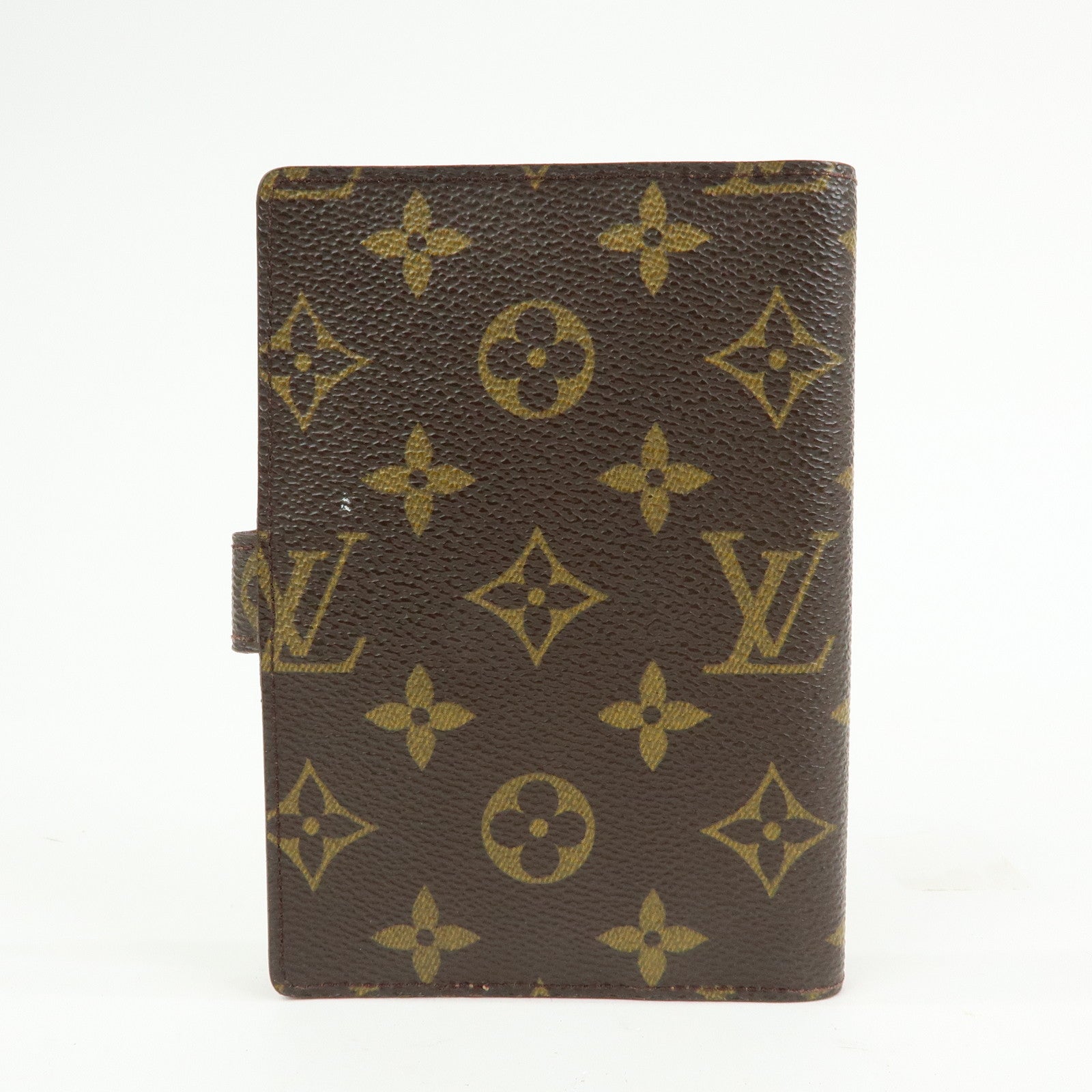 Louis Vuitton Monogram Agenda PM Planner Cover Brown R20005