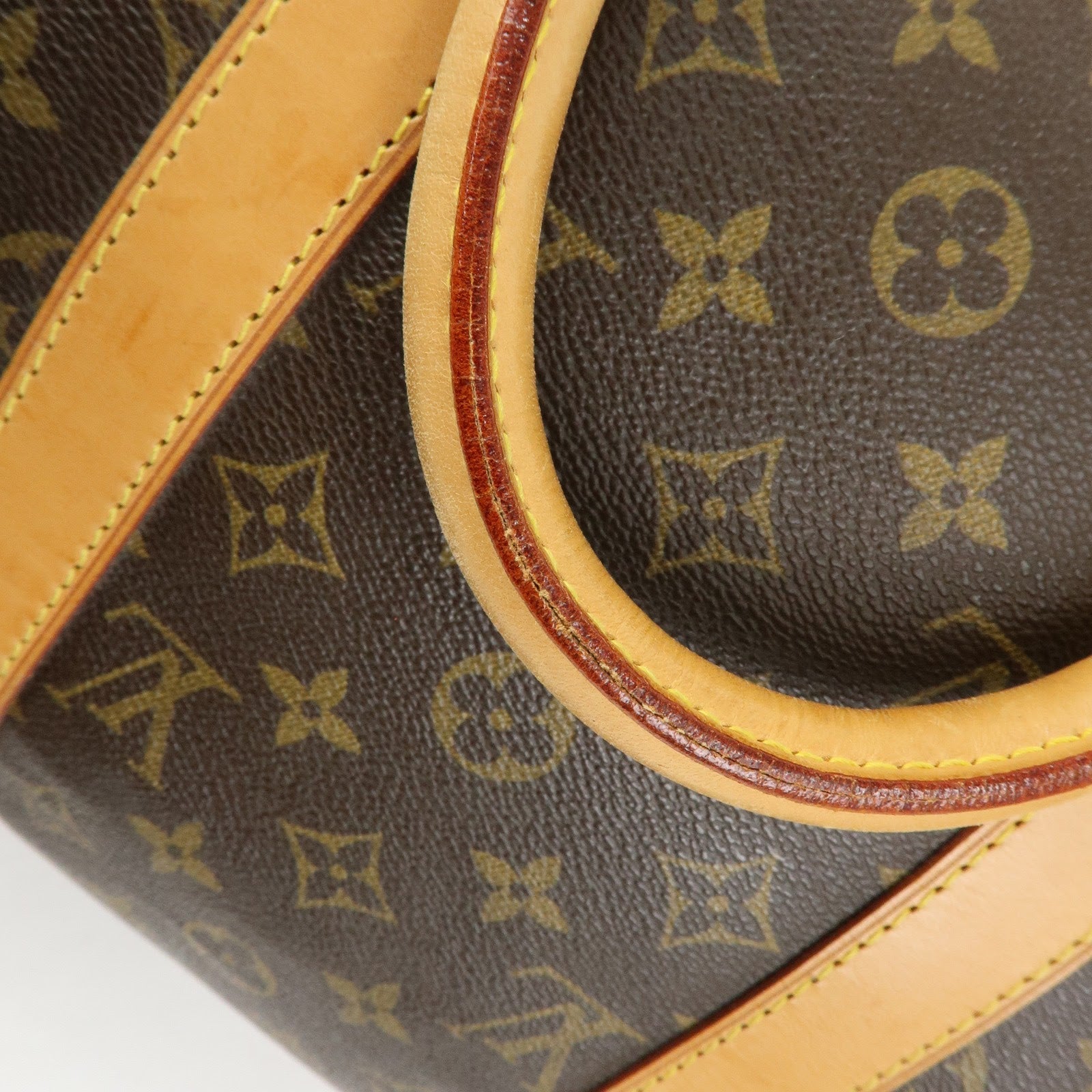 Louis Vuitton Monogram Keep All Bandouliere 50 Boston Bag M41416