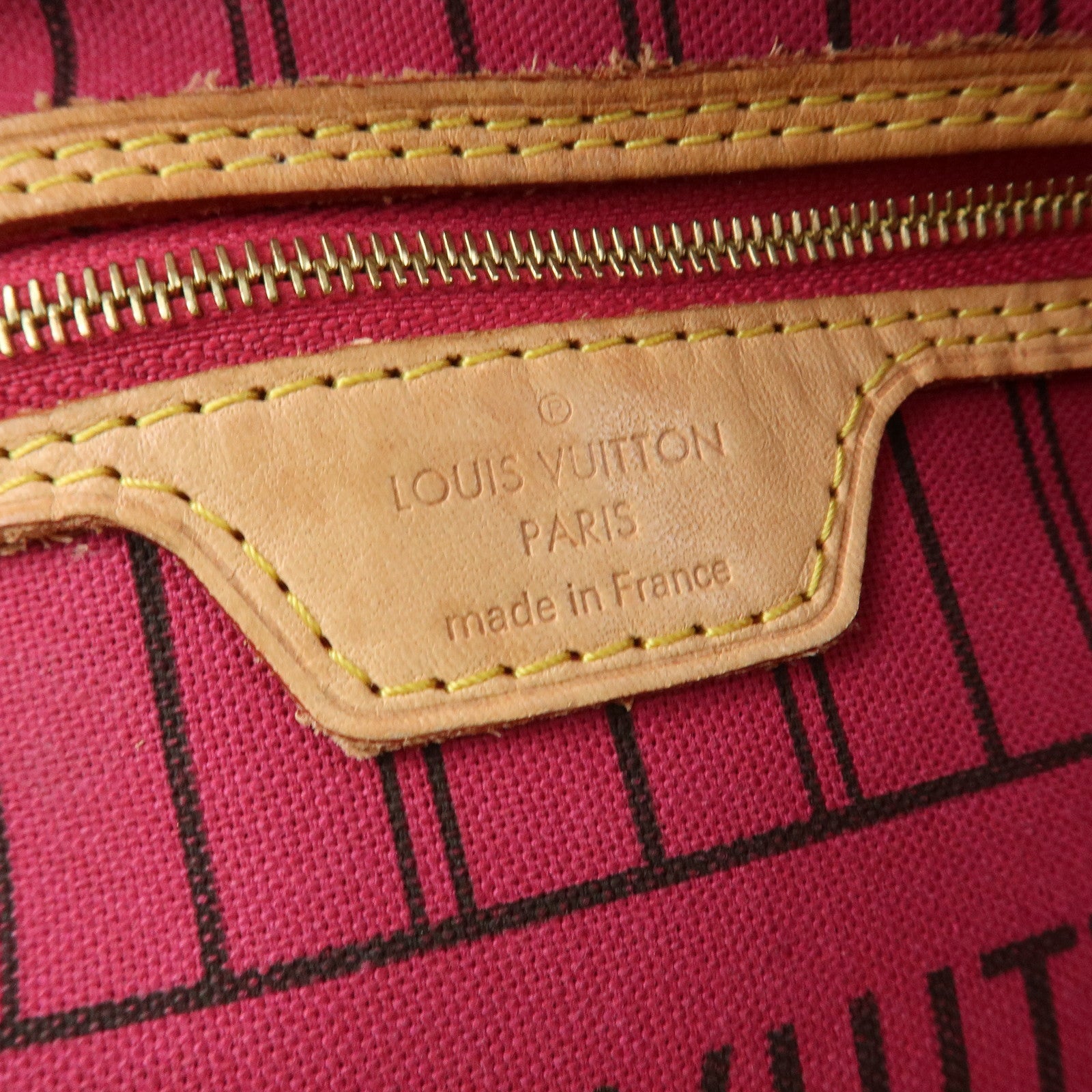 Louis Vuitton Monogram Neverfull PM Tote Bag Brown M41245 Used