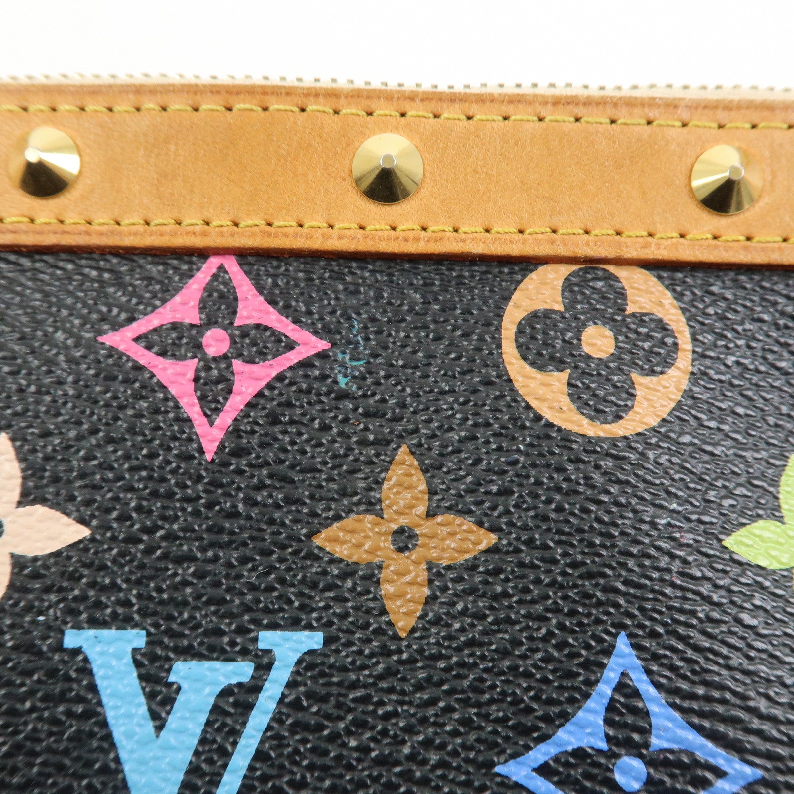 Louis Vuitton Monogram Multicolor Pochette Accessoires Noir M92648