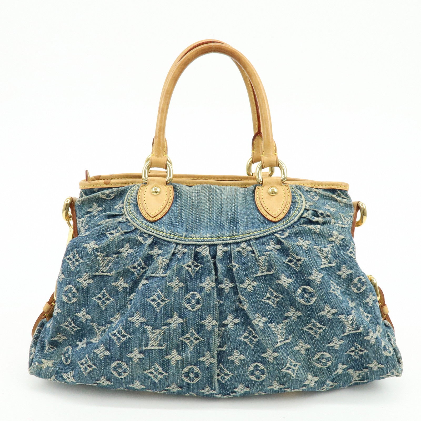 Louis Vuitton Monogram Denim Neo Cabby MM 2Way Bag M95349
