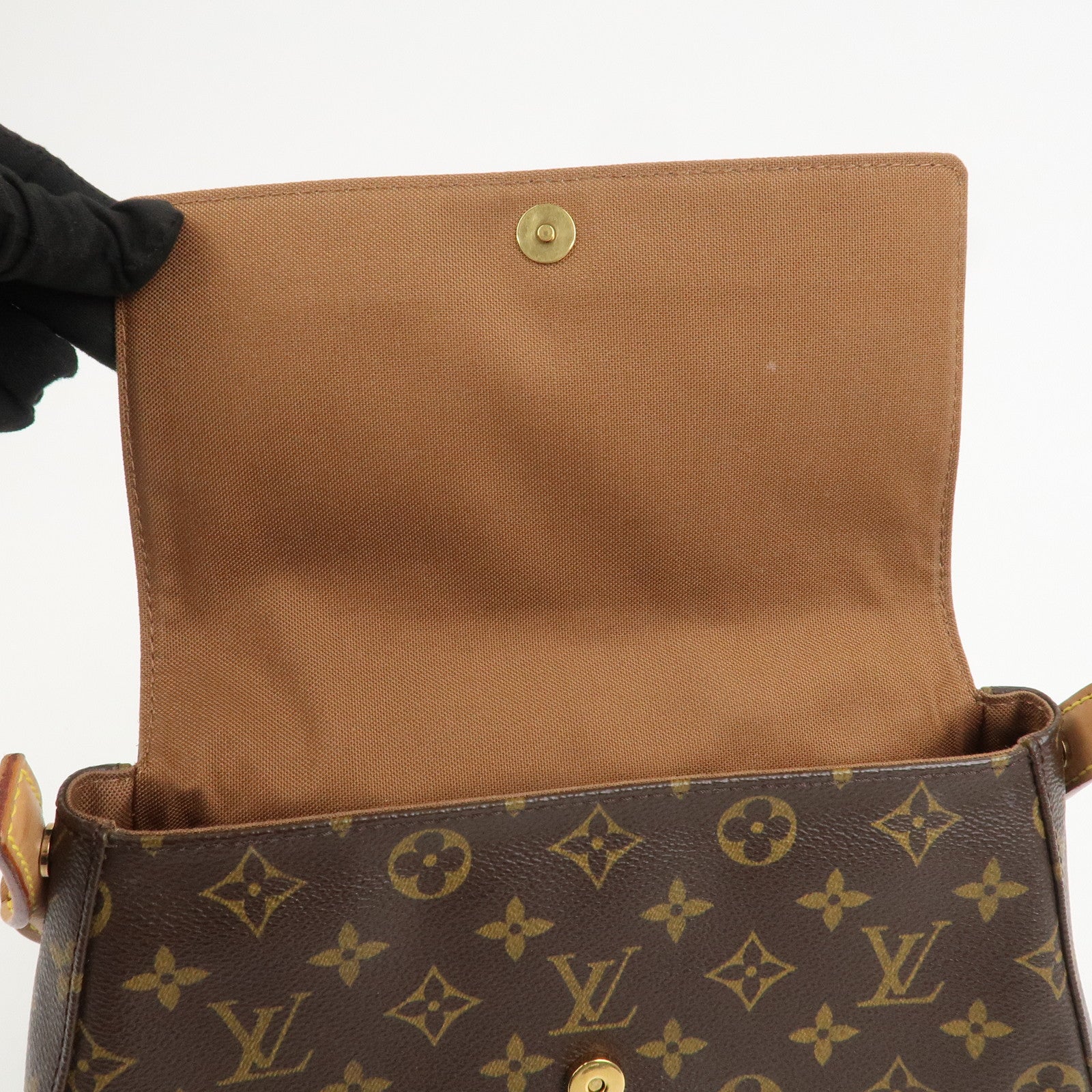 Louis Vuitton Monogram Mini Looping Shoulder Bag Brown M51147
