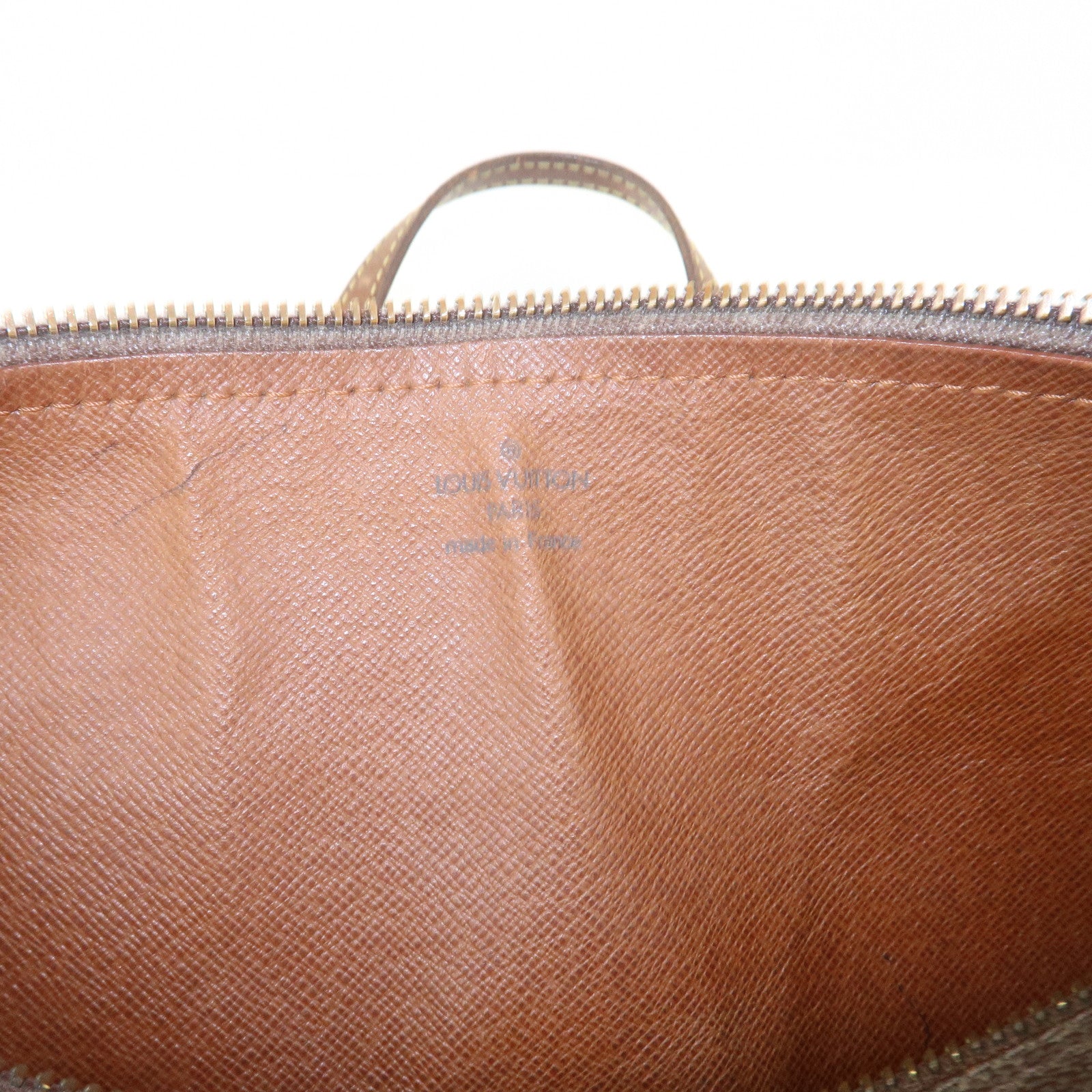 Louis Vuitton Monogram Papillon 30 Hand Bag Brown M51385