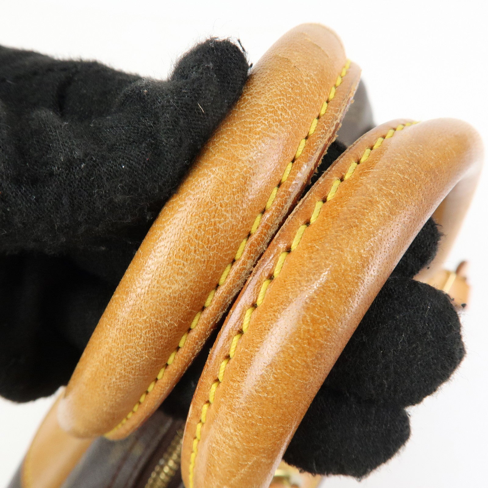 Louis Vuitton Monogram Canvas Deauville Hand Bag Brown M47270