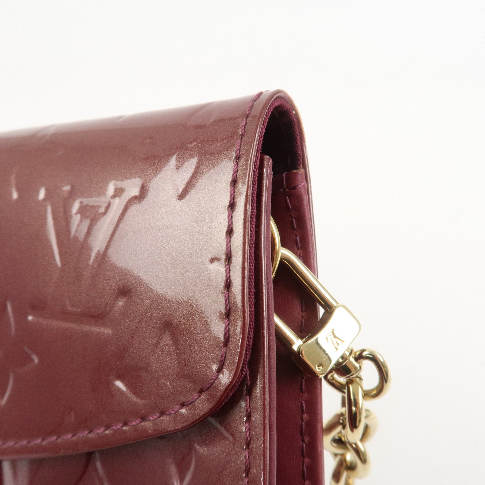 Louis Vuitton Monogram Vernis Sunset Boulevard Hand Bag M93571