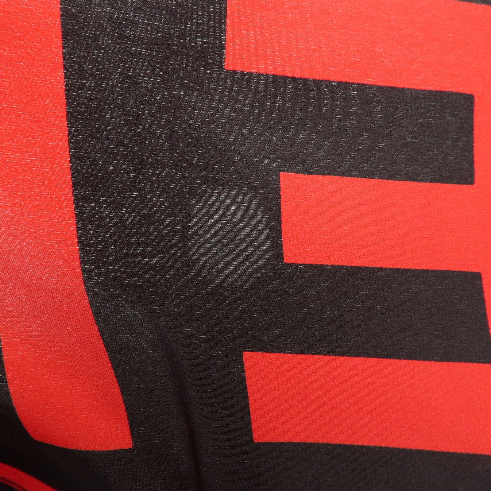 CHANEL Cambon Line Logo Silk 100% Scarf Red Black