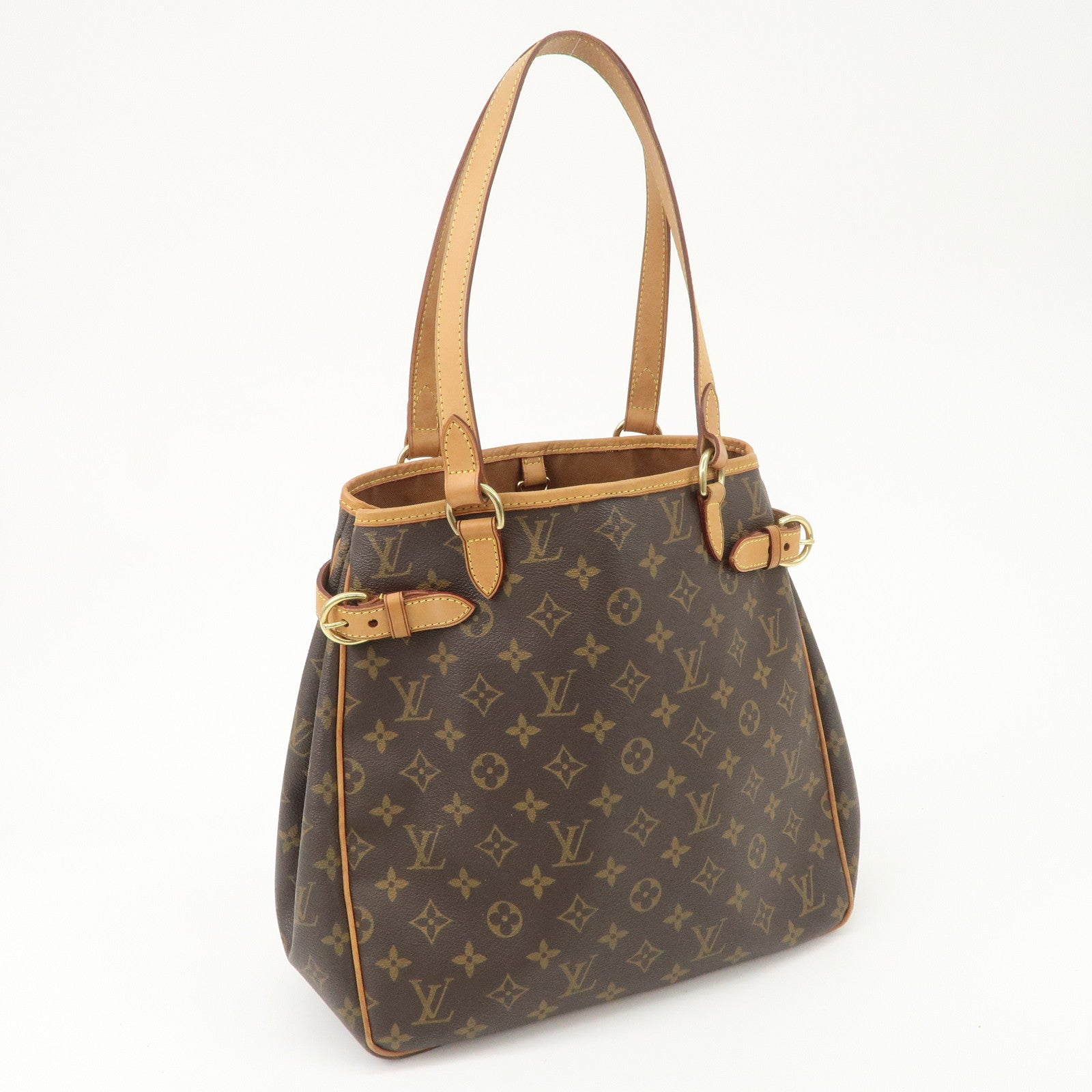 Louis Vuitton Monogram Batignolles Vertical Tote Bag M51153 Used