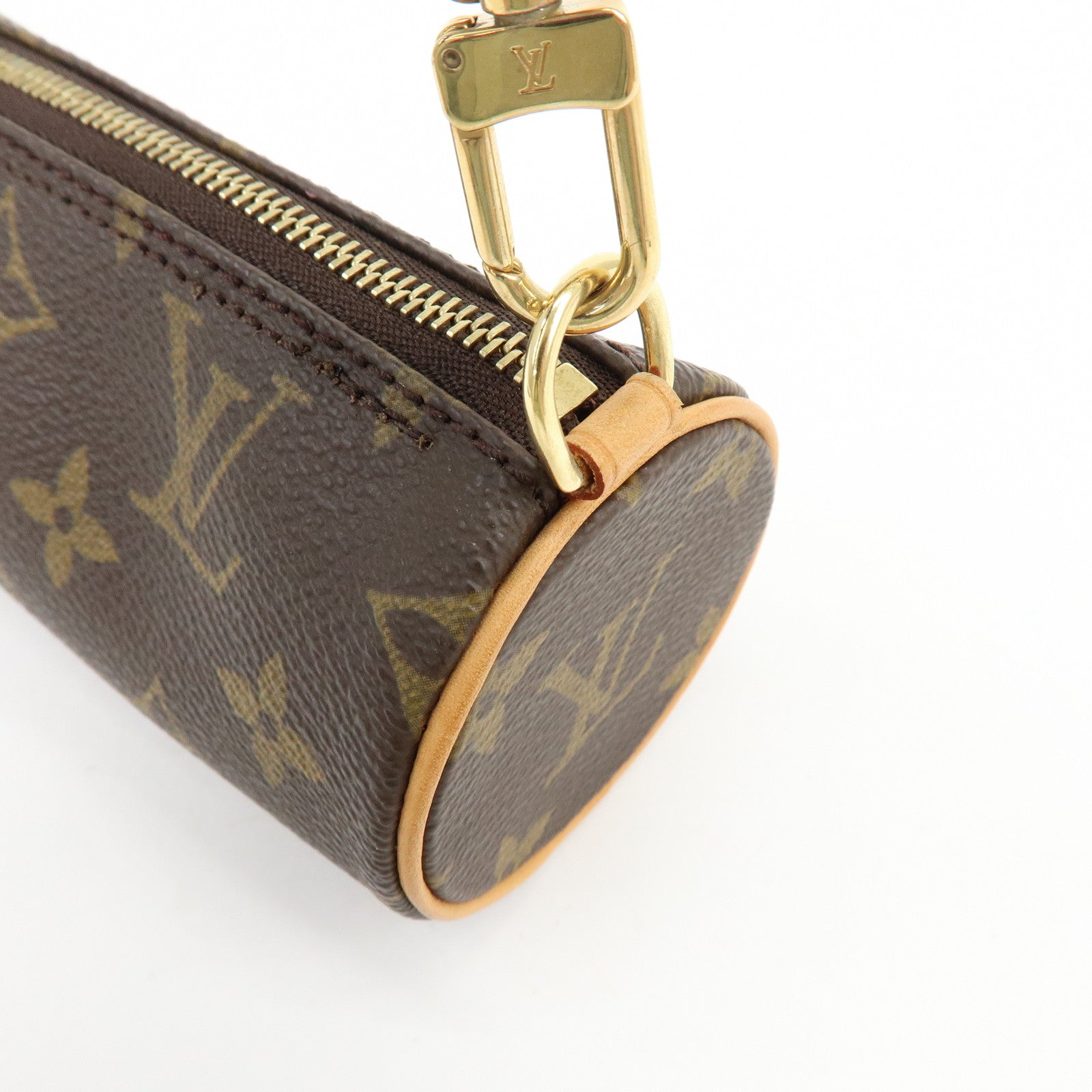 Louis Vuitton Monogram Canvas Mini Pouch for Papillon Bag Brown