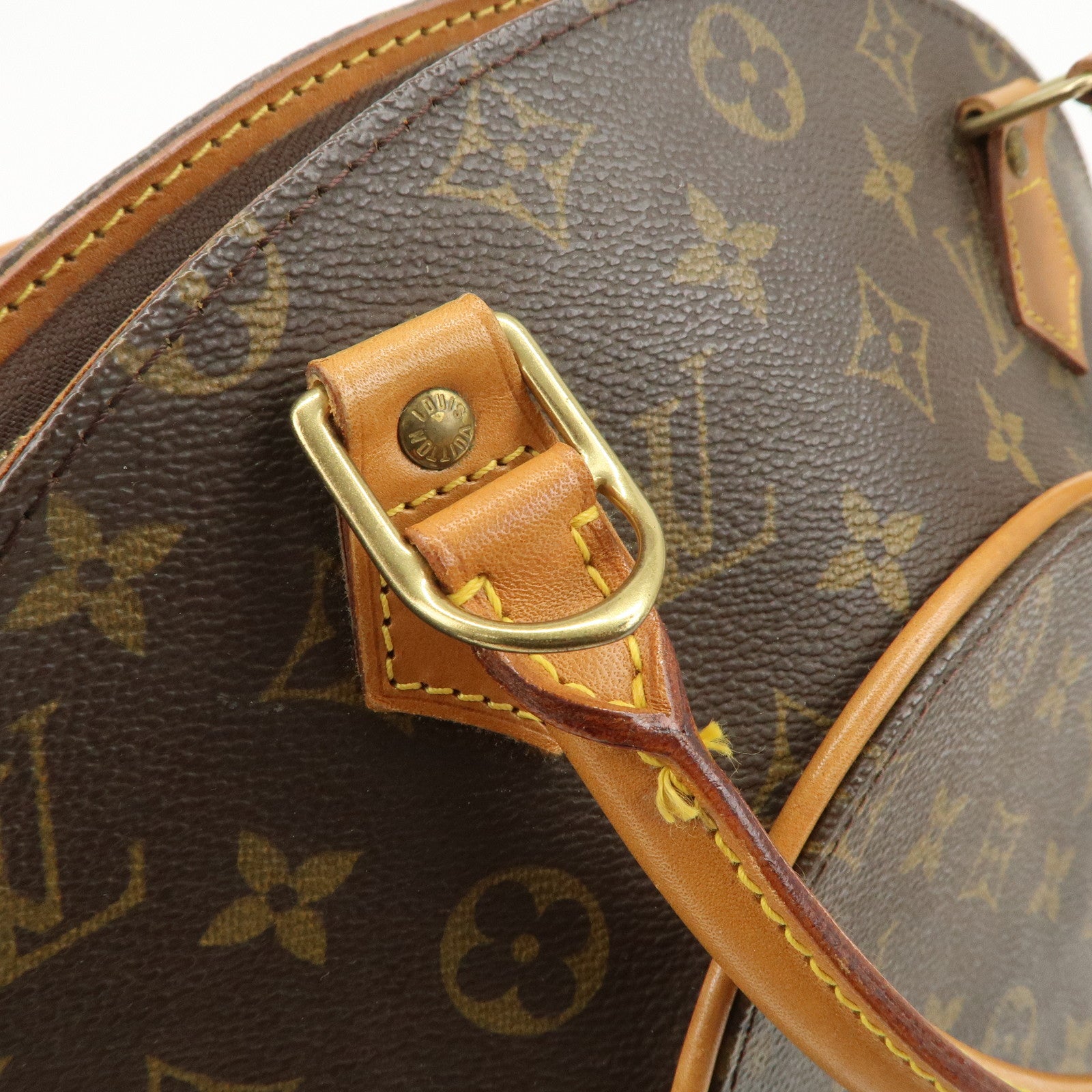 Louis Vuitton Monogram Ellipse MM Hand Bag Brown M51126