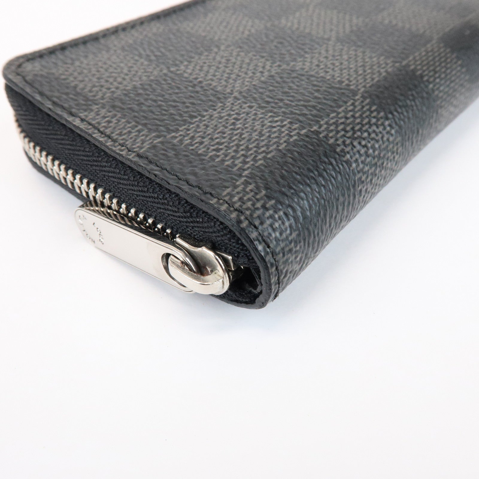 Louis Vuitton Damier Graphite Zippy Coin Purse Coin Case N63076