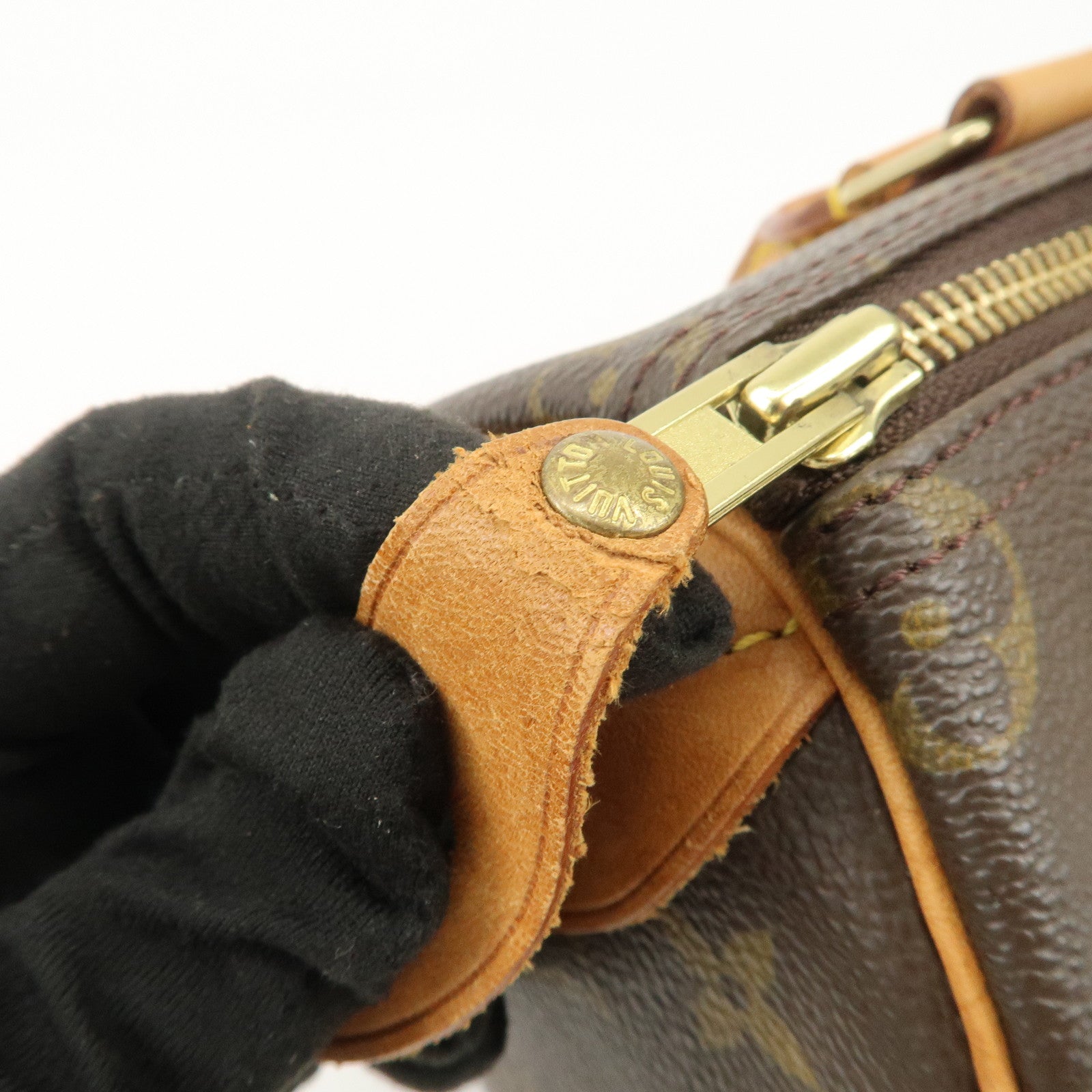 Louis Vuitton Monogram Speedy 25 Boston Bag Hand Bag Brown M41528
