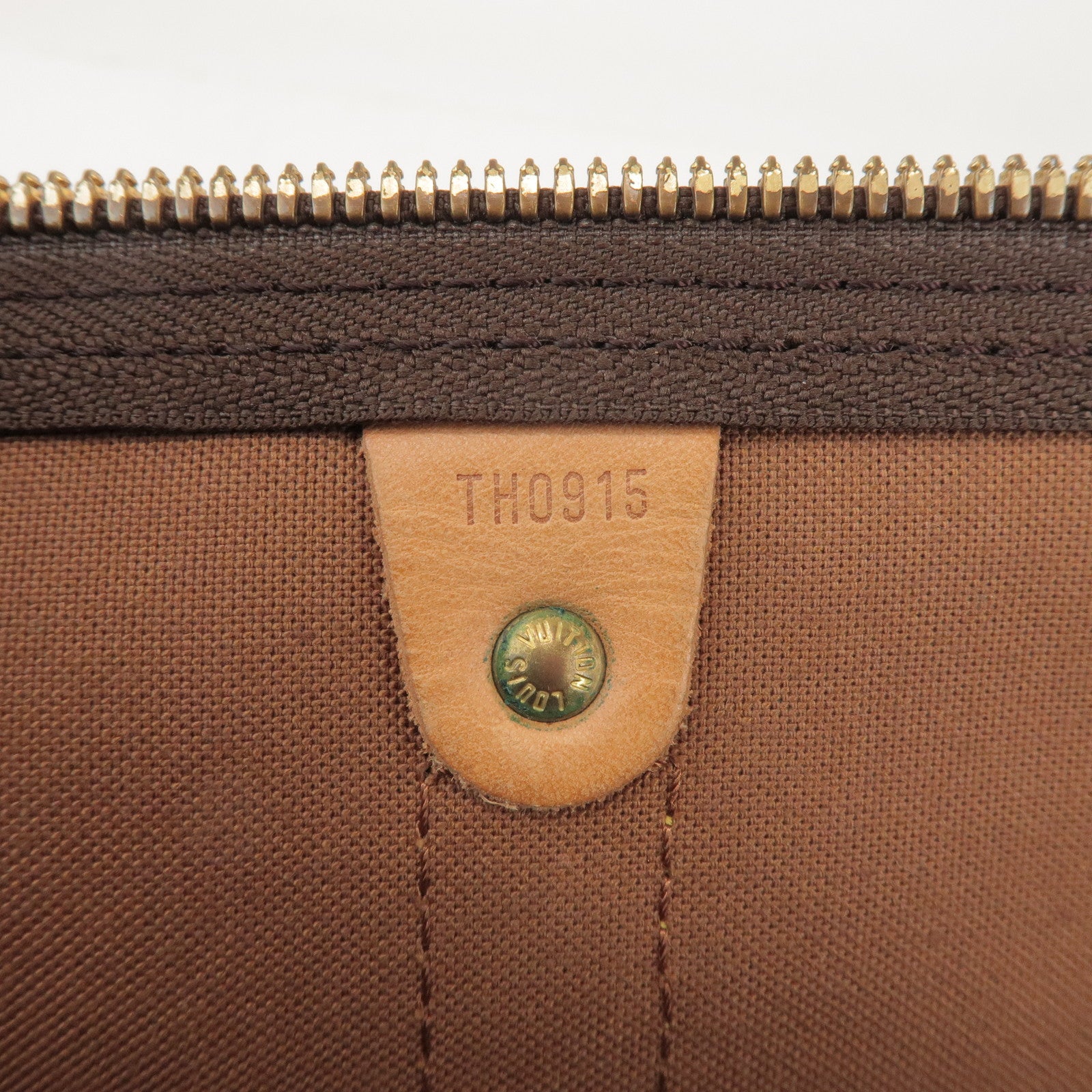 Louis Vuitton Monogram Keep All Bandouliere 45 Boston Bag M41418