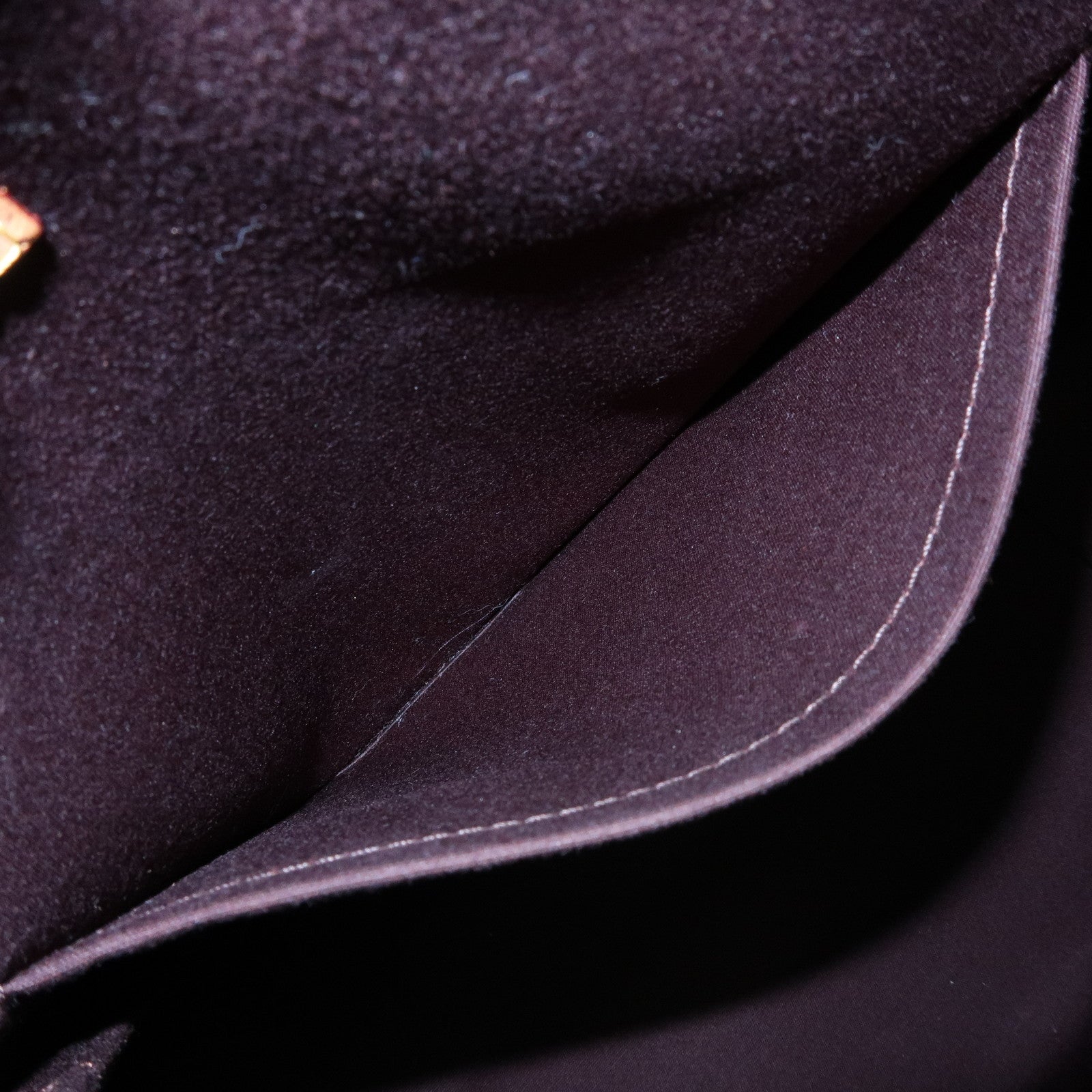 Louis Vuitton Monogram Vernis Bellevue GM Hand Bag Amarante M93589