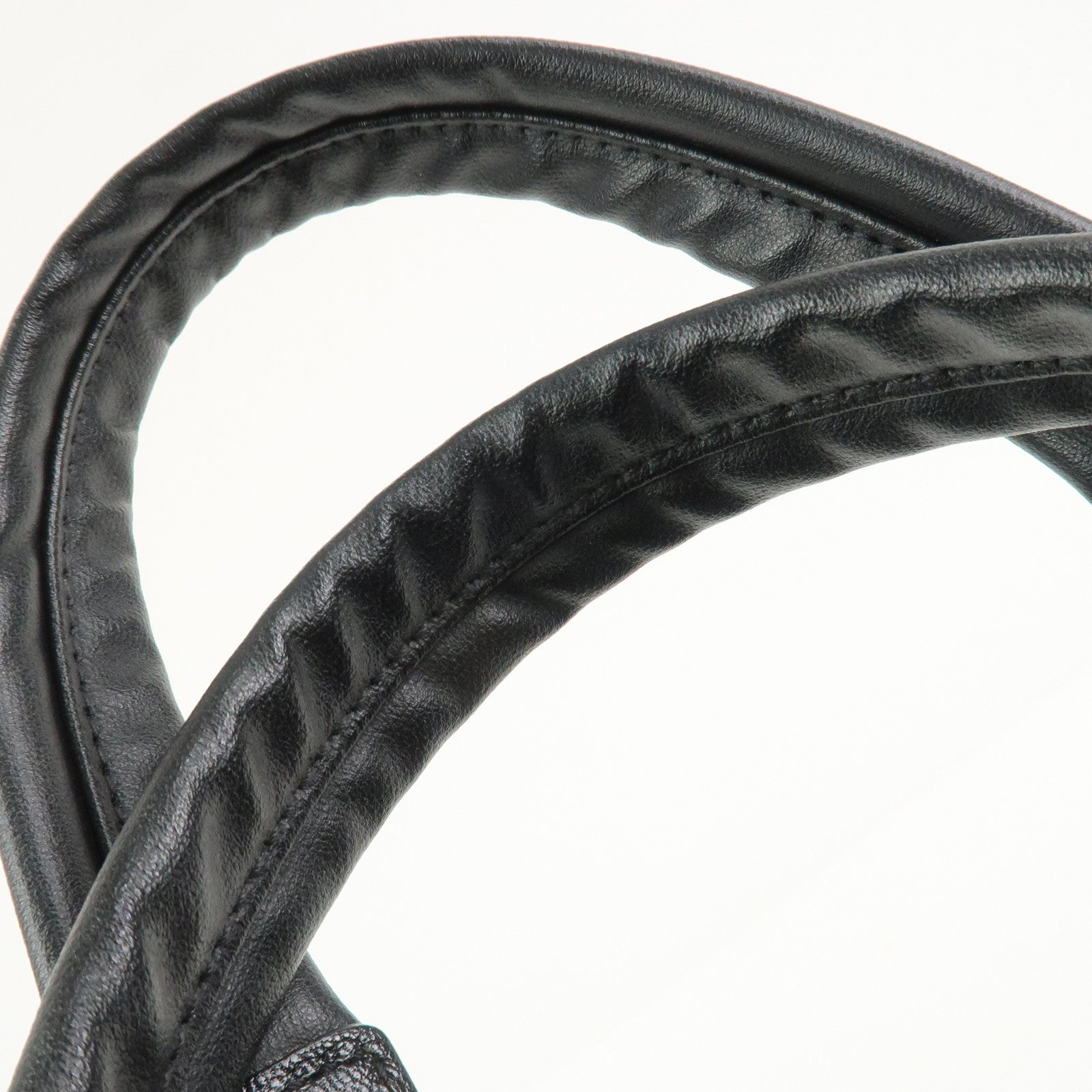 CHANEL Paris Biarritz Tote Bag Hand Bag MM Black A34209