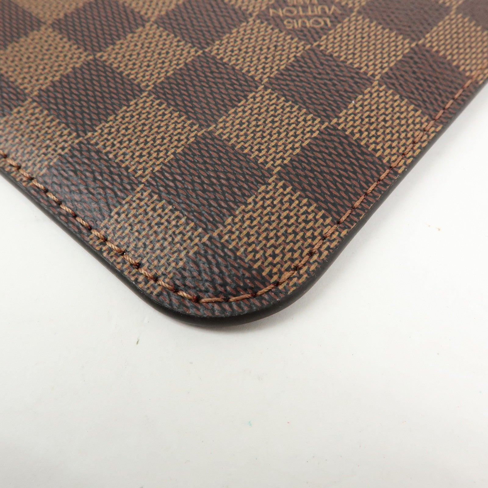 Louis Vuitton Damier Canvas Pouch for Neverfull MM Tote Bag N41358