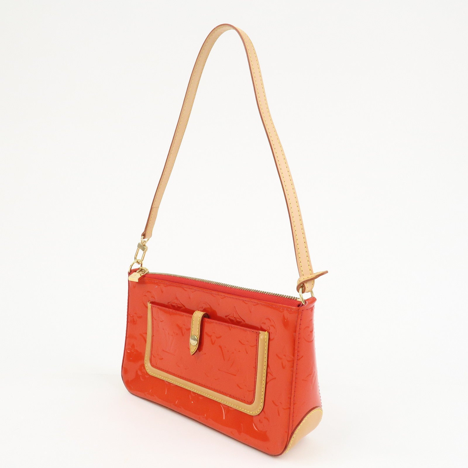 Louis Vuitton Monogram Vernis Mallory Square Shoulder Bag M91295