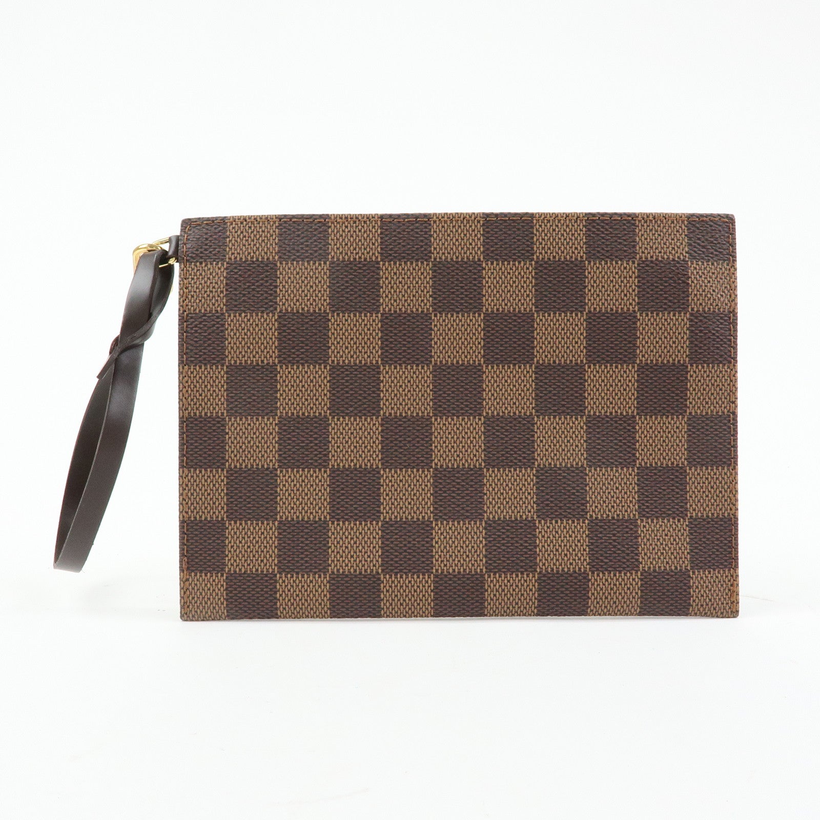 Louis Vuitton Damier Canvas Pouch for Clifton Bag Ebene N51149