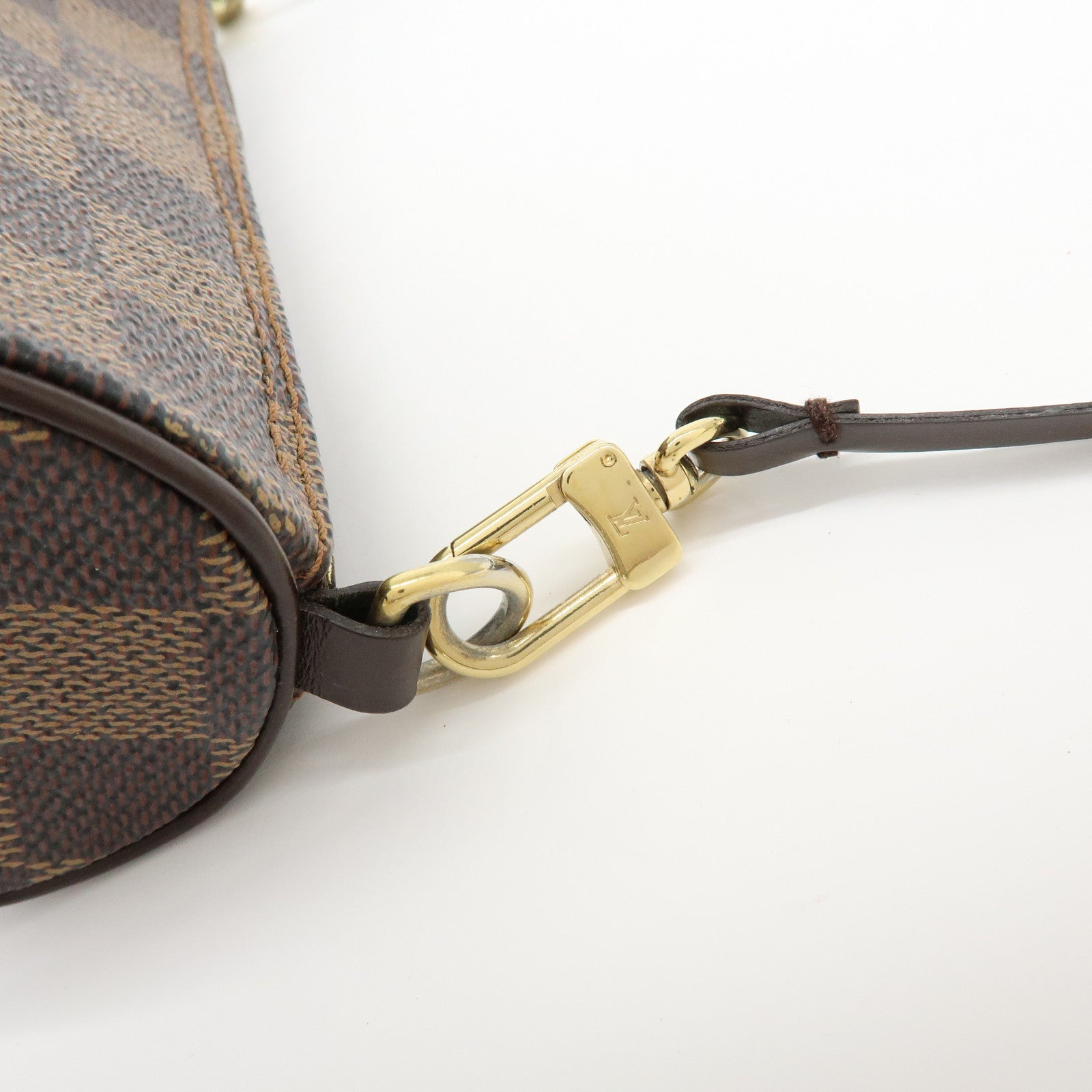Louis Vuitton Damier Mini Pouch for Papillon Bag Brown