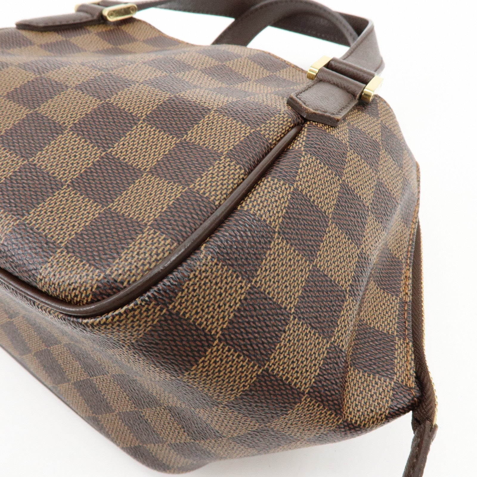 Louis Vuitton Damier Canvas Belem PM Hand Bag Brown N51173