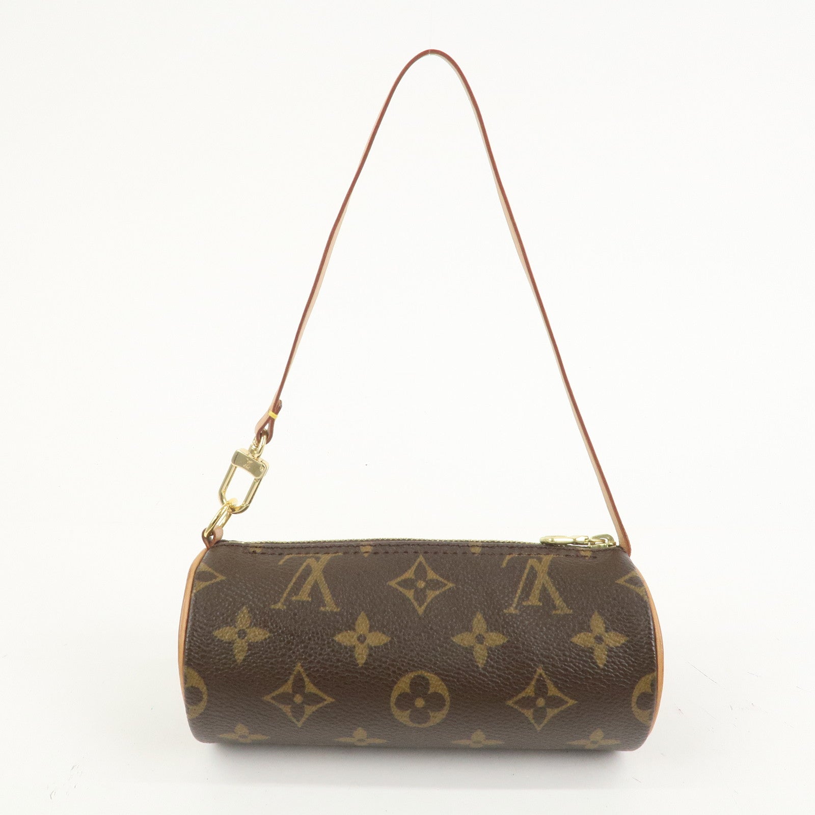 Louis Vuitton Monogram Mini Pouch for Papillon Bag Brown