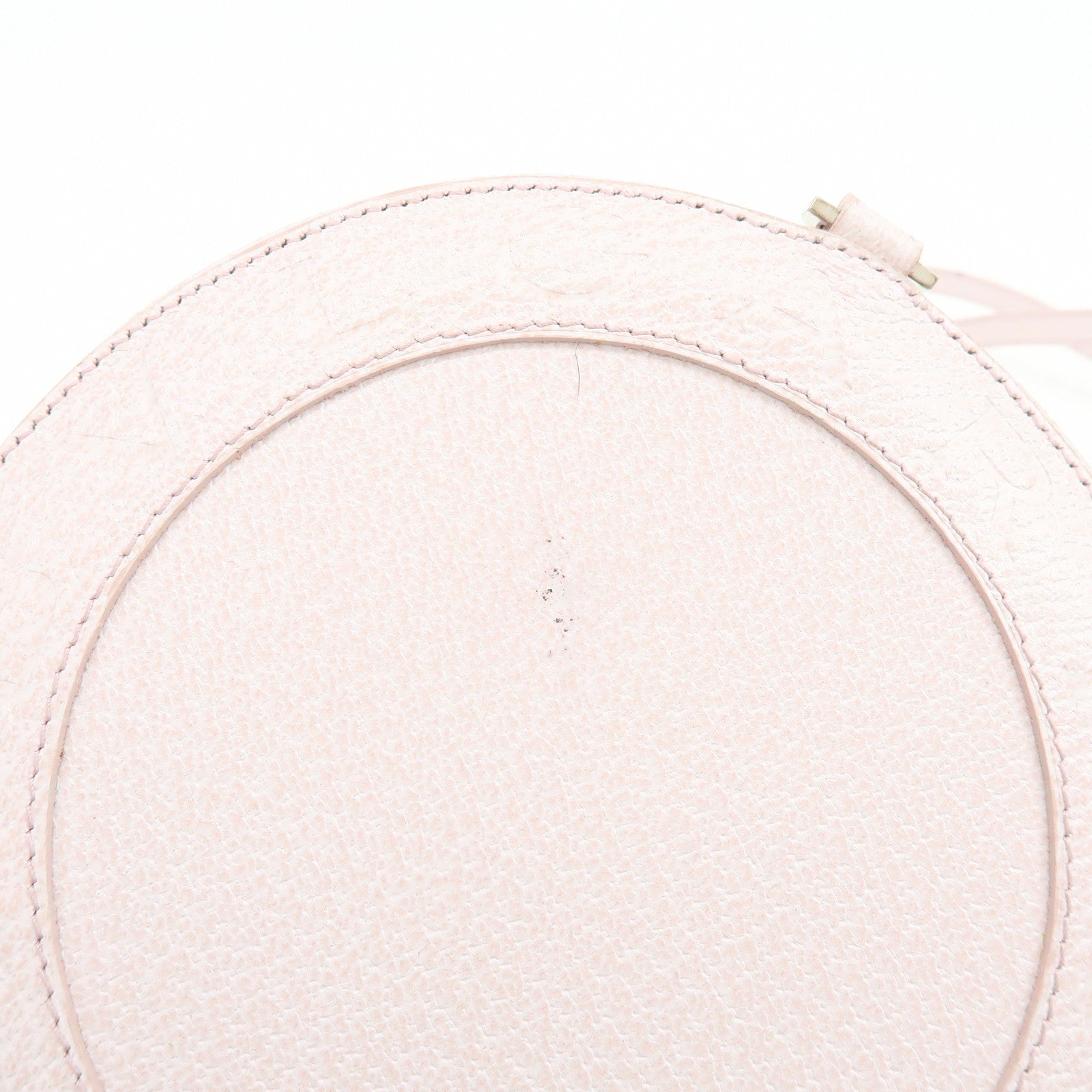 BVLGARI B-Zero1 Yo-Yo Leather Shoulder Bag Crossbody Bag Light Pink