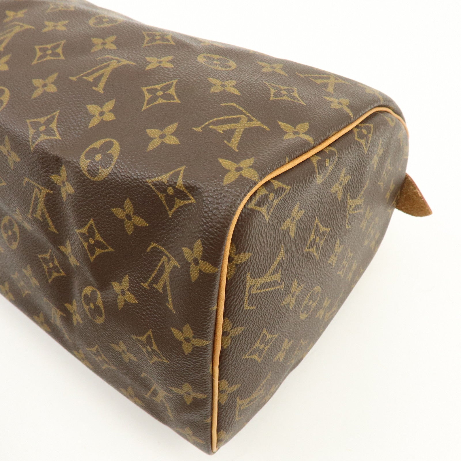 Louis Vuitton Monogram Speedy 30 Boston Bag Hand Bag Brown M41526