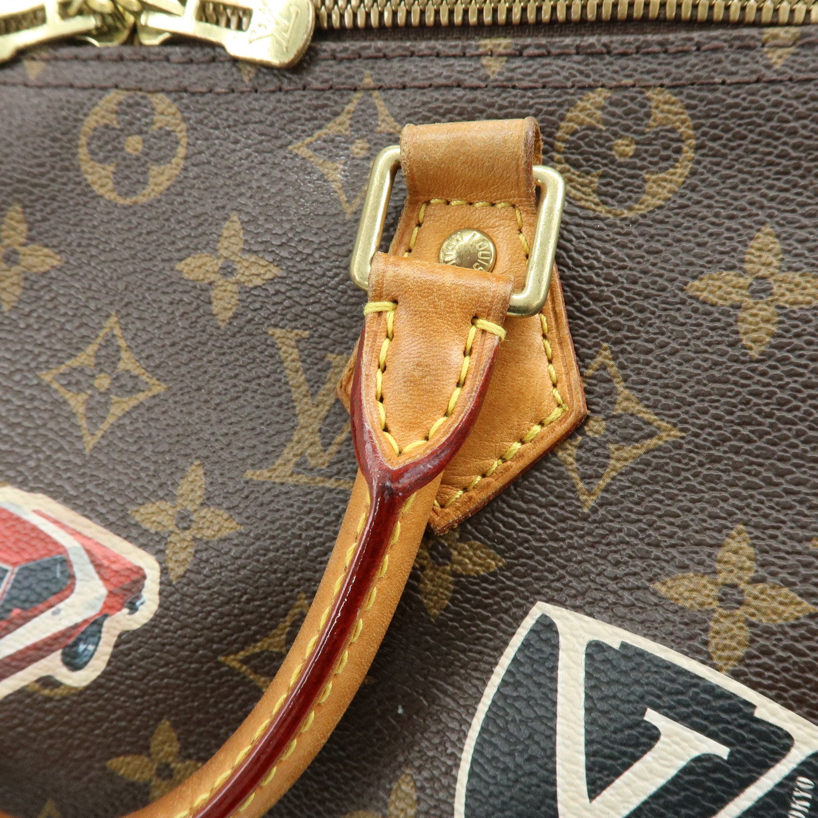 Louis Vuitton Monogram World Tour Speedy Bandouliere 30 M43231