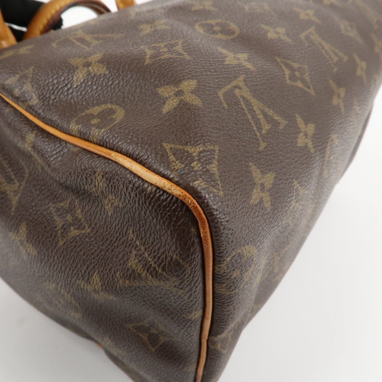 Louis Vuitton Monogram Speedy 25 Hand Bag Boston Bag M41528 Used