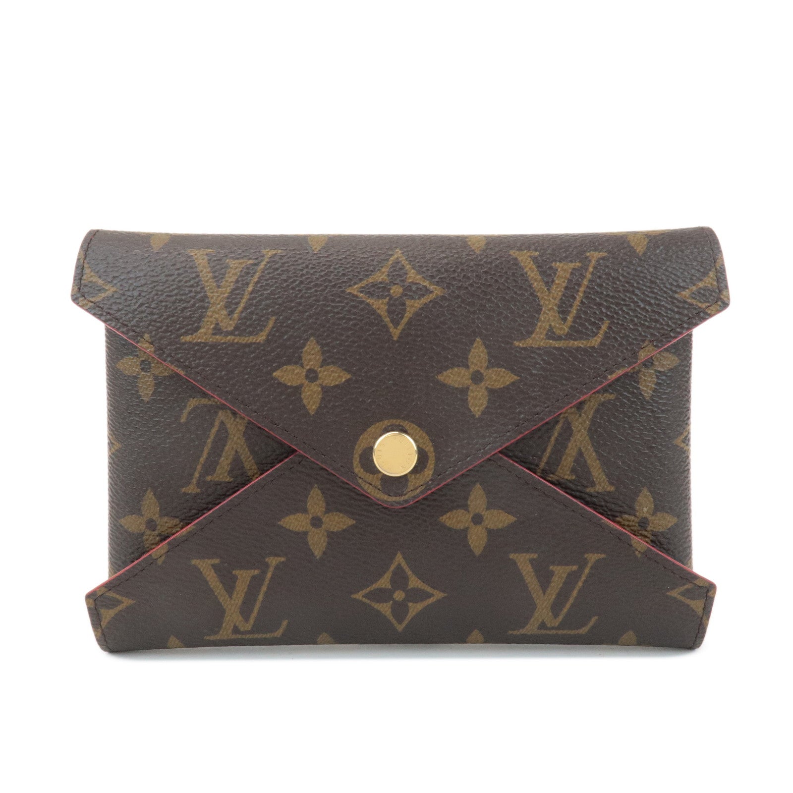 Louis Vuitton Monogram Pochette Kirigami Medium Size Pouch Brown M62034 Used