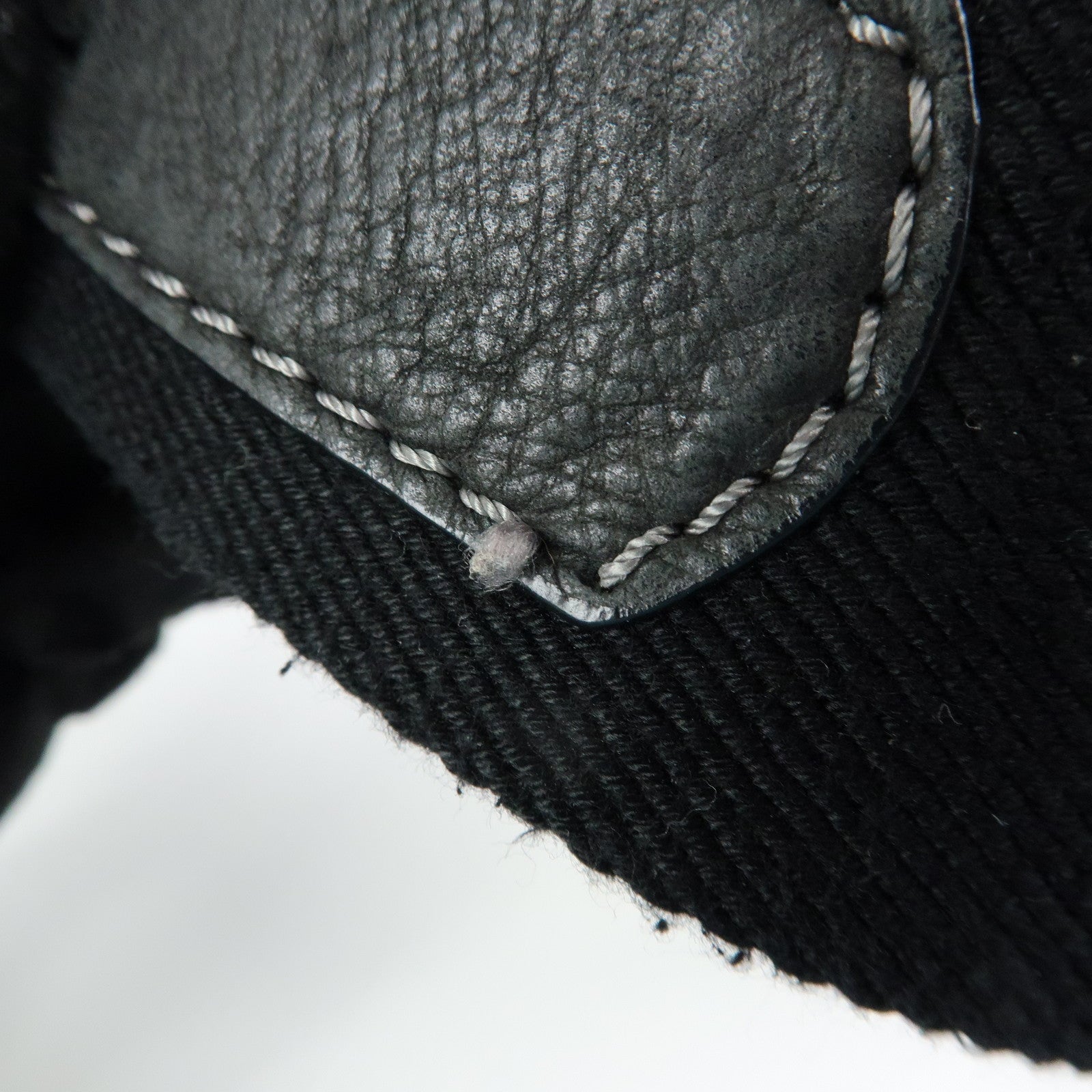 LOEWE Anagram Calf Leather Shoulder Bag Crossbody Bag Black